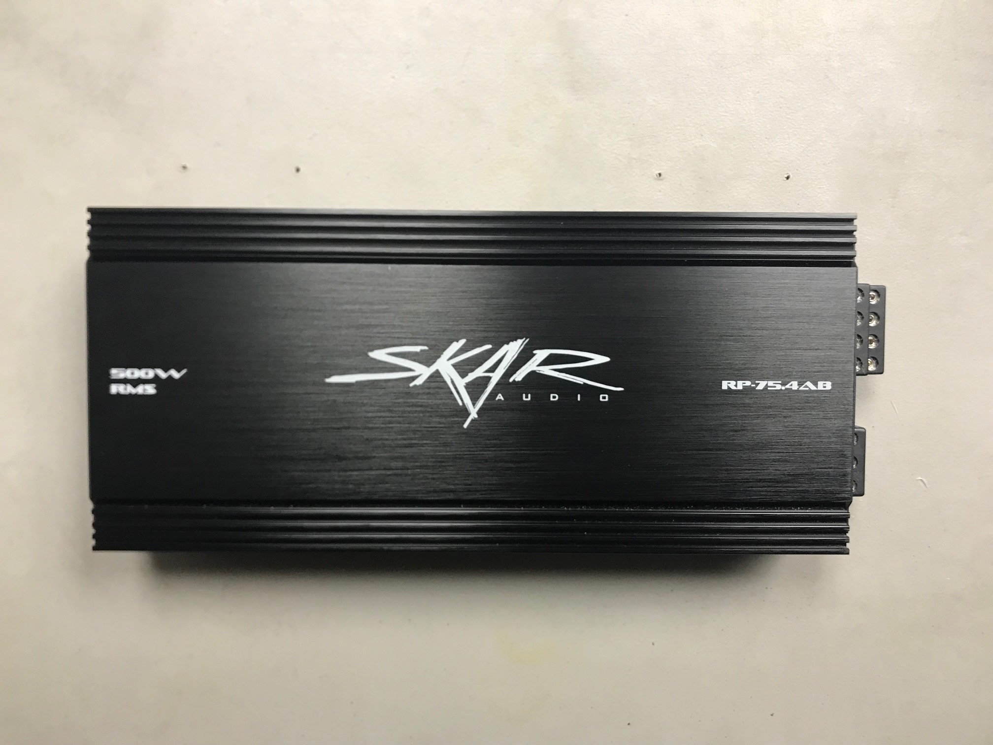 REFURBISHED SKAR AUDIO RP75.4AB 450 WATT RMS CLASS A/B 4CHANNEL