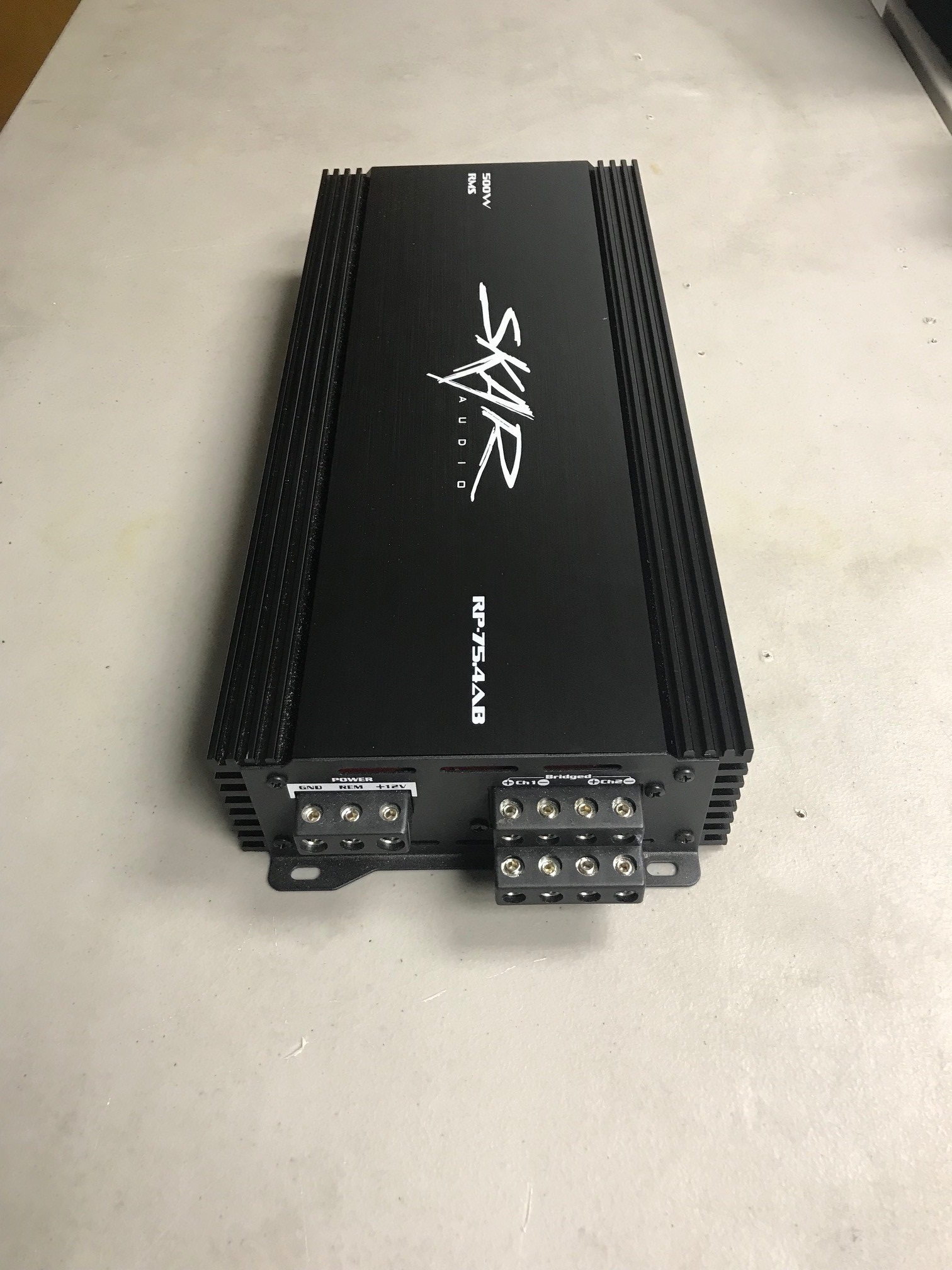 REFURBISHED SKAR AUDIO RP75.4AB 450 WATT RMS CLASS A/B 4CHANNEL