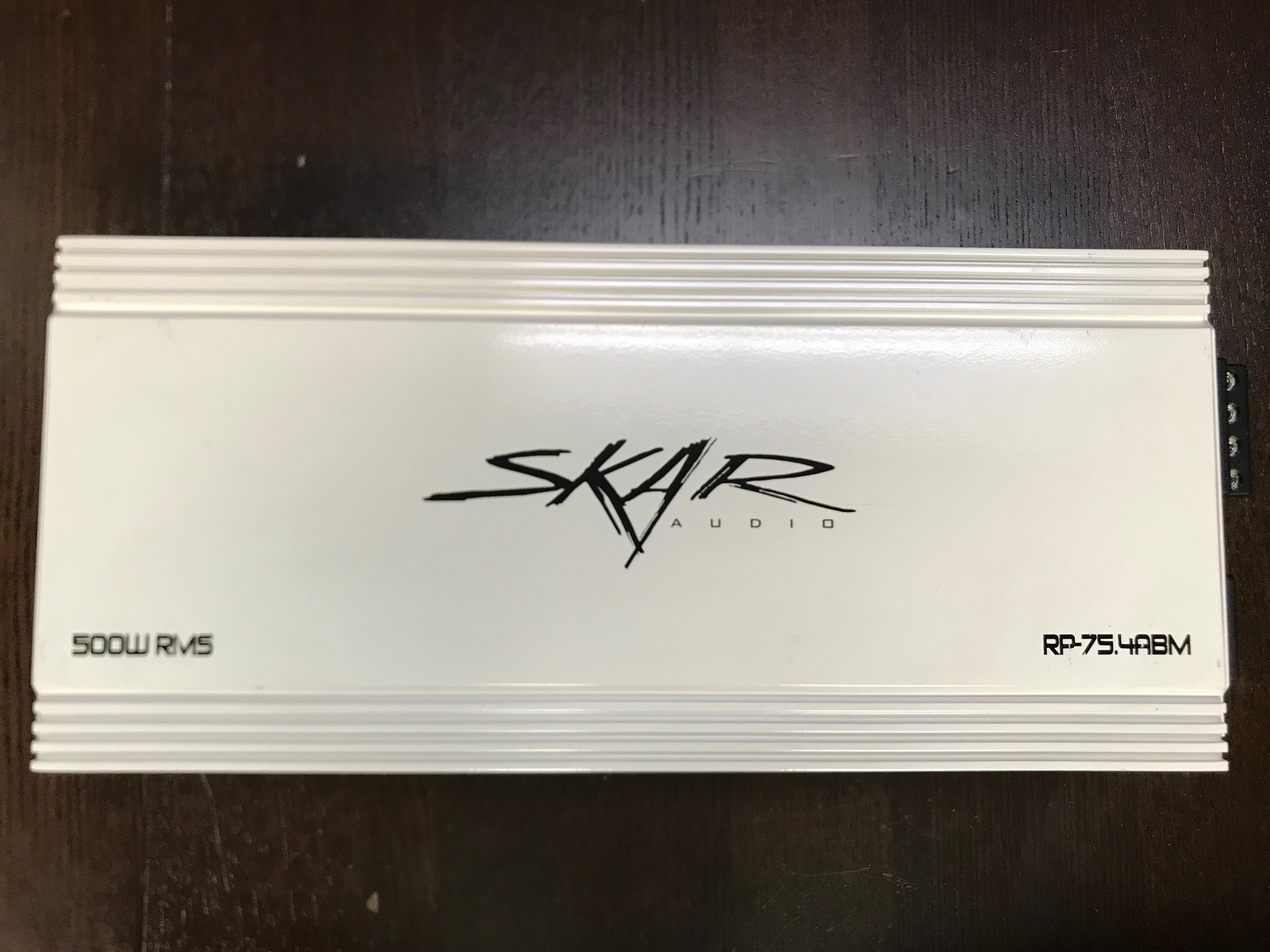 REFURBISHED SKAR AUDIO RP75.4ABM 500W RMS CLASS AB 4 CHANNEL MARINE