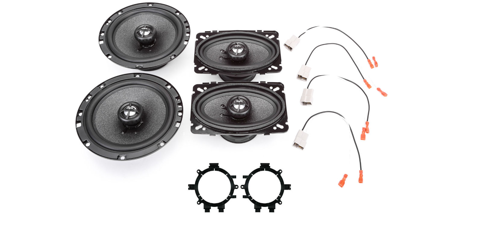 Fits 1999-2006 Chevy Silverado 5.25/"//4/"X6/" TX Speaker Upgrade Package by Skar