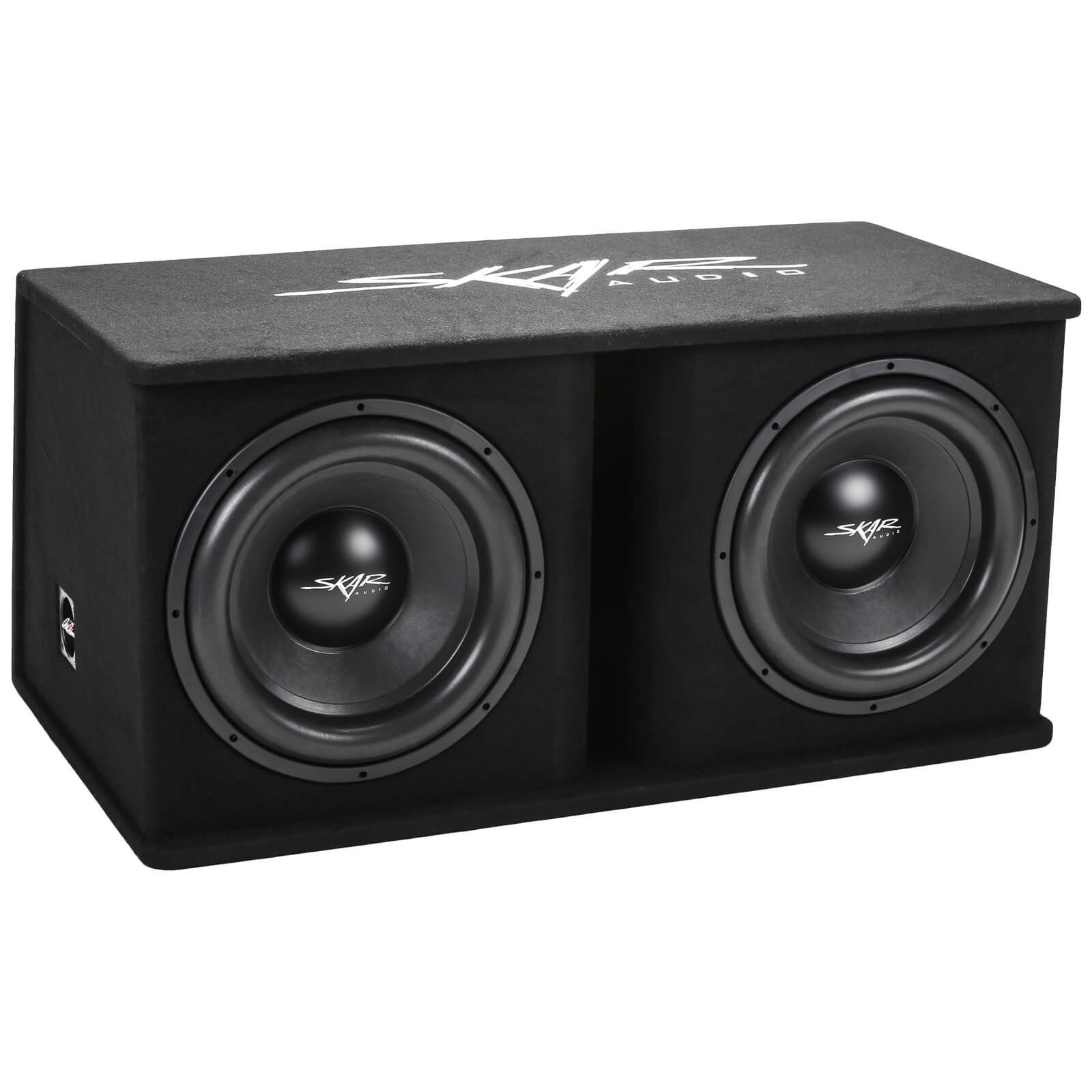 NEW SKAR AUDIO SDR2X15 D4 2400 WATT DUAL 15" LOADED VENTED SUBWOOFER