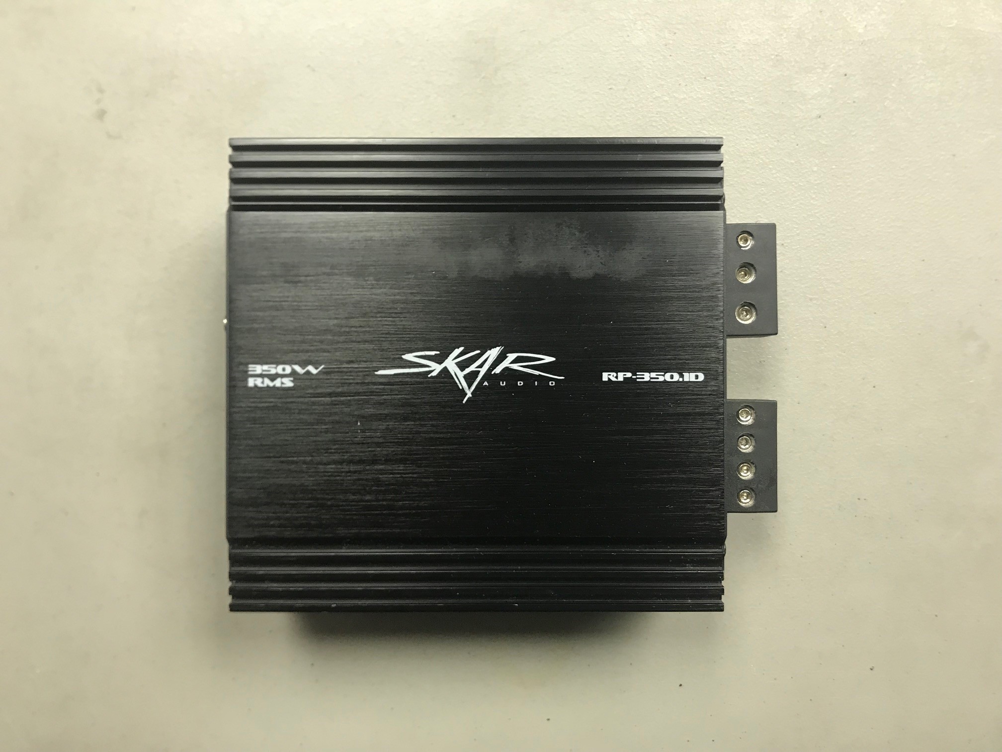 USED SKAR AUDIO RP350.1D 350 WATT RMS POWER CLASS D MONO SUB AMPLIFIER