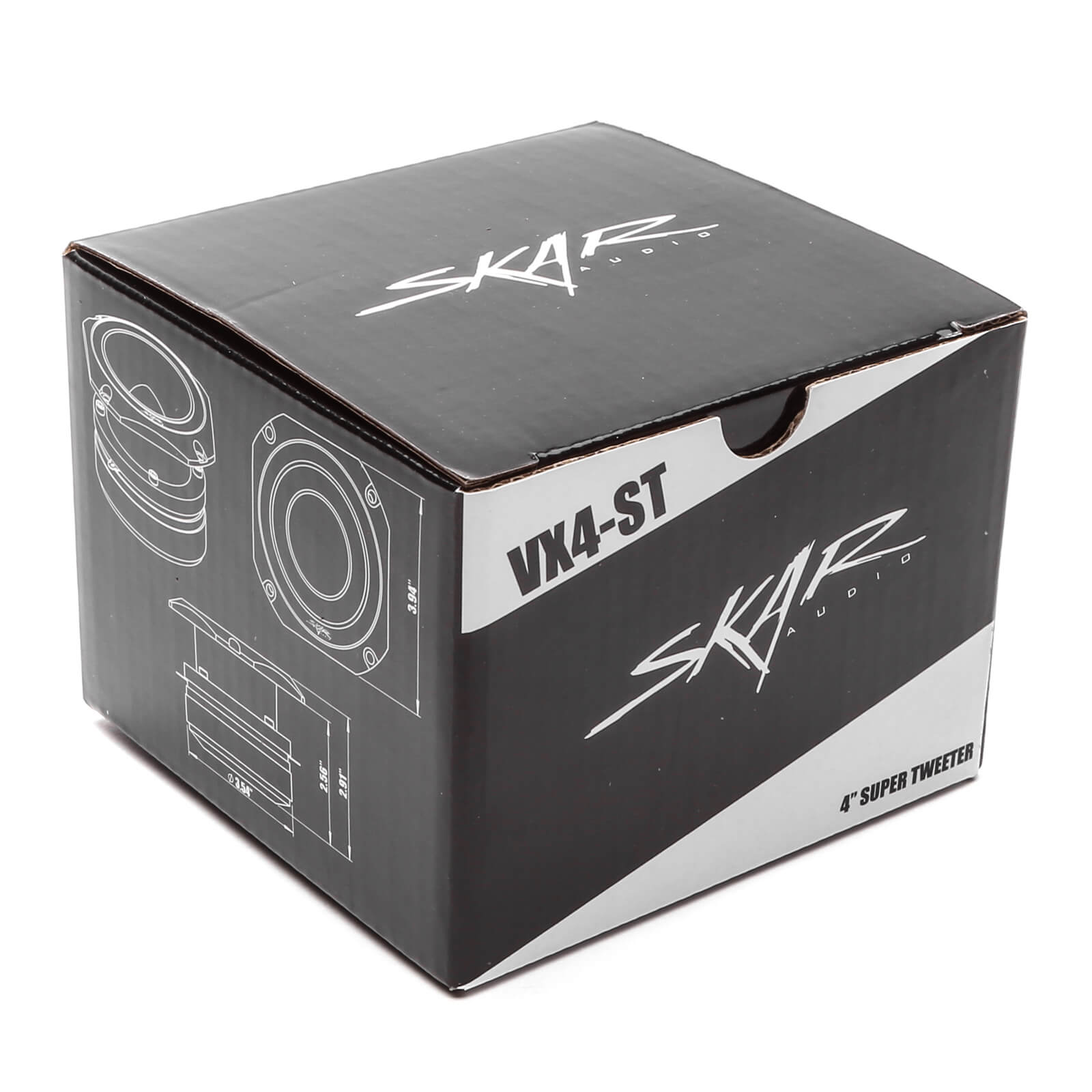 Super Tweeter Skar Audio VX4-ST In Titanio - 600W Massimi 102dB Sensibilit&agrave; Per Auto