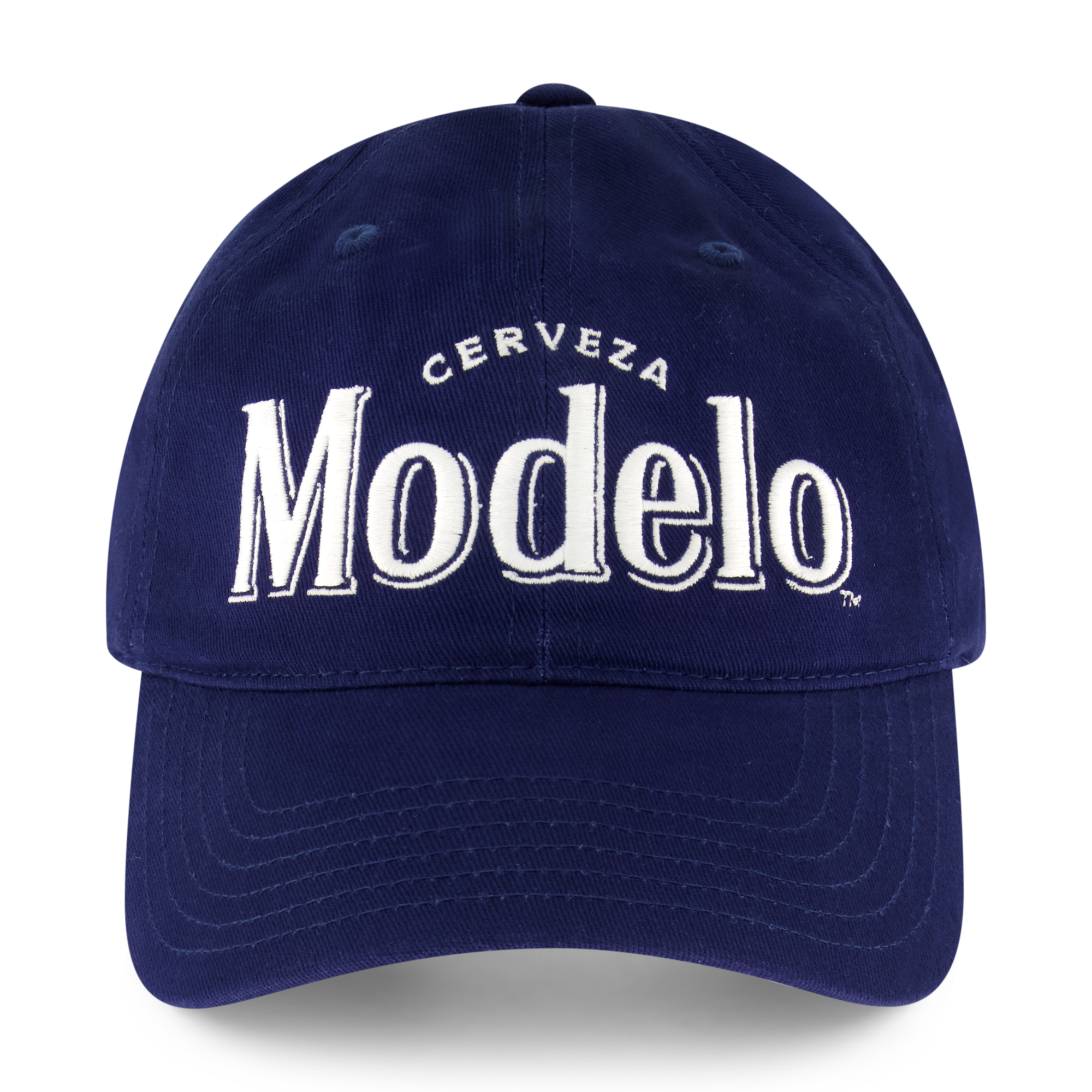 Modelo Cerveza Mens Emboridered Logo Adjustable Dad Hat 3890₽