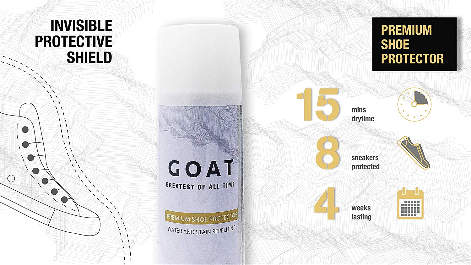 Premium Shoe Protector Spray Stain and Water Repellent for Shoes 722874731933 eBay