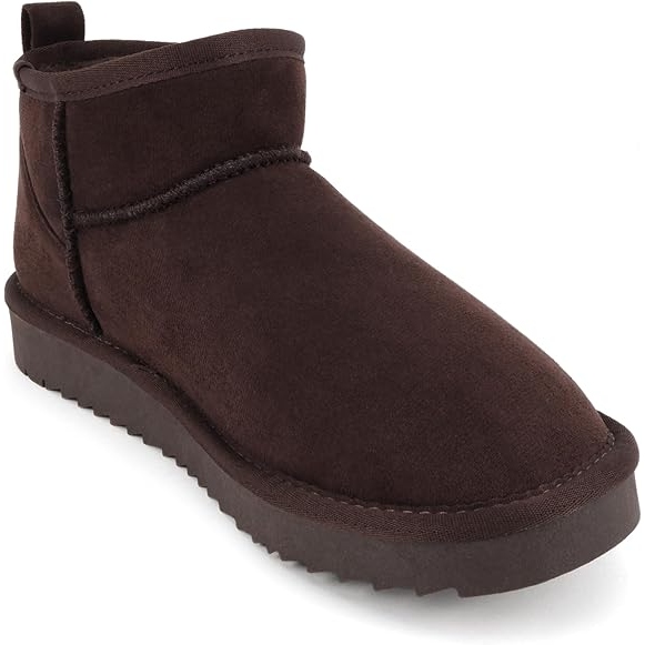 Soda Womens Mute Faux Fur Lined Mini Boot 6790₽