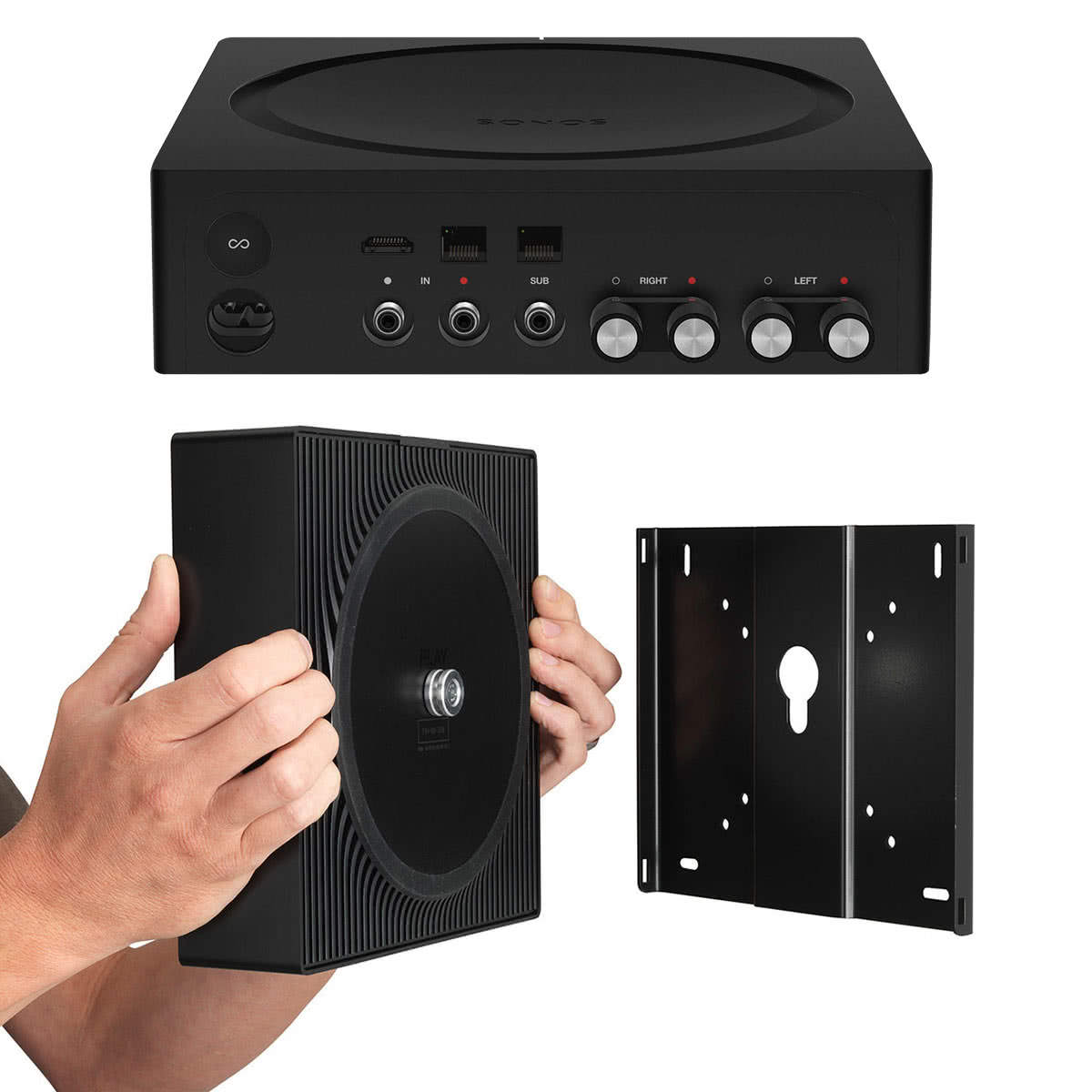 sonos amp black