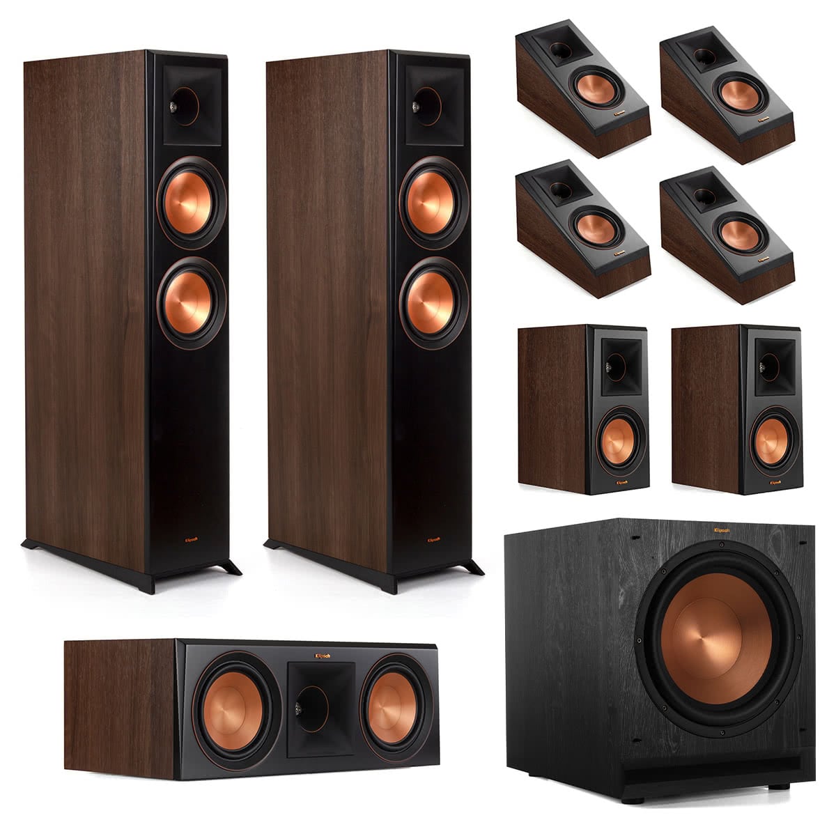 7.1.2 Dolby Atmos Home Theater System 
