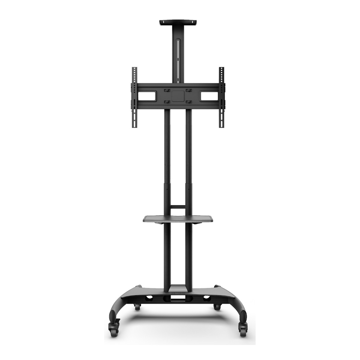 Kanto MTM65PL Mobile TV Mount with Adjustable Shelf for 37-inch to 65-inch TVs