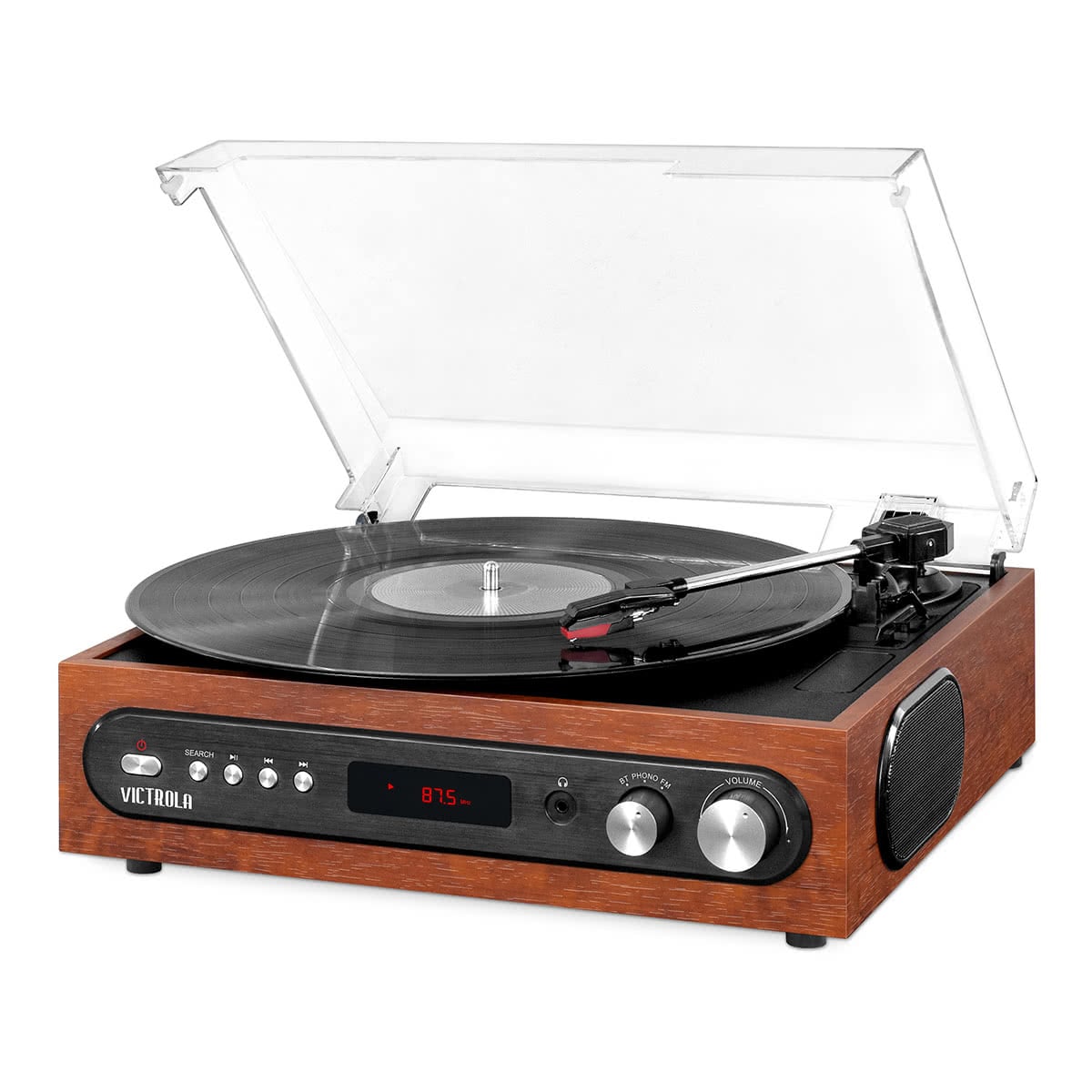 Victrola All-in-1 Bluetooth Record Player with Built in Speakers and Turntable | eBay