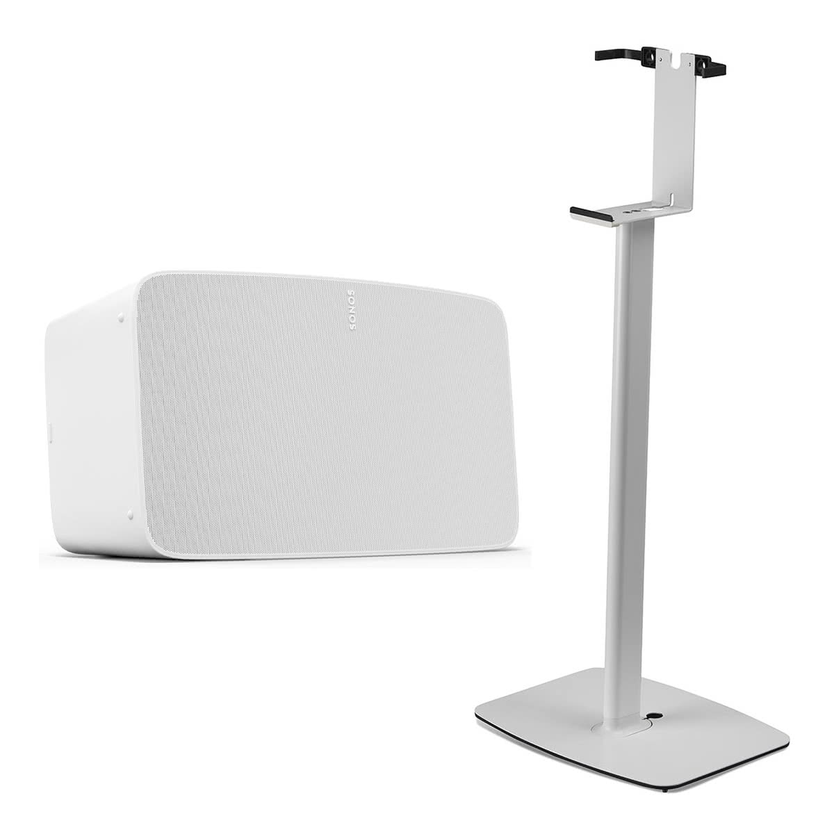 Sonos Five Wireless Speaker with S5-FS Floor Stand (White)
