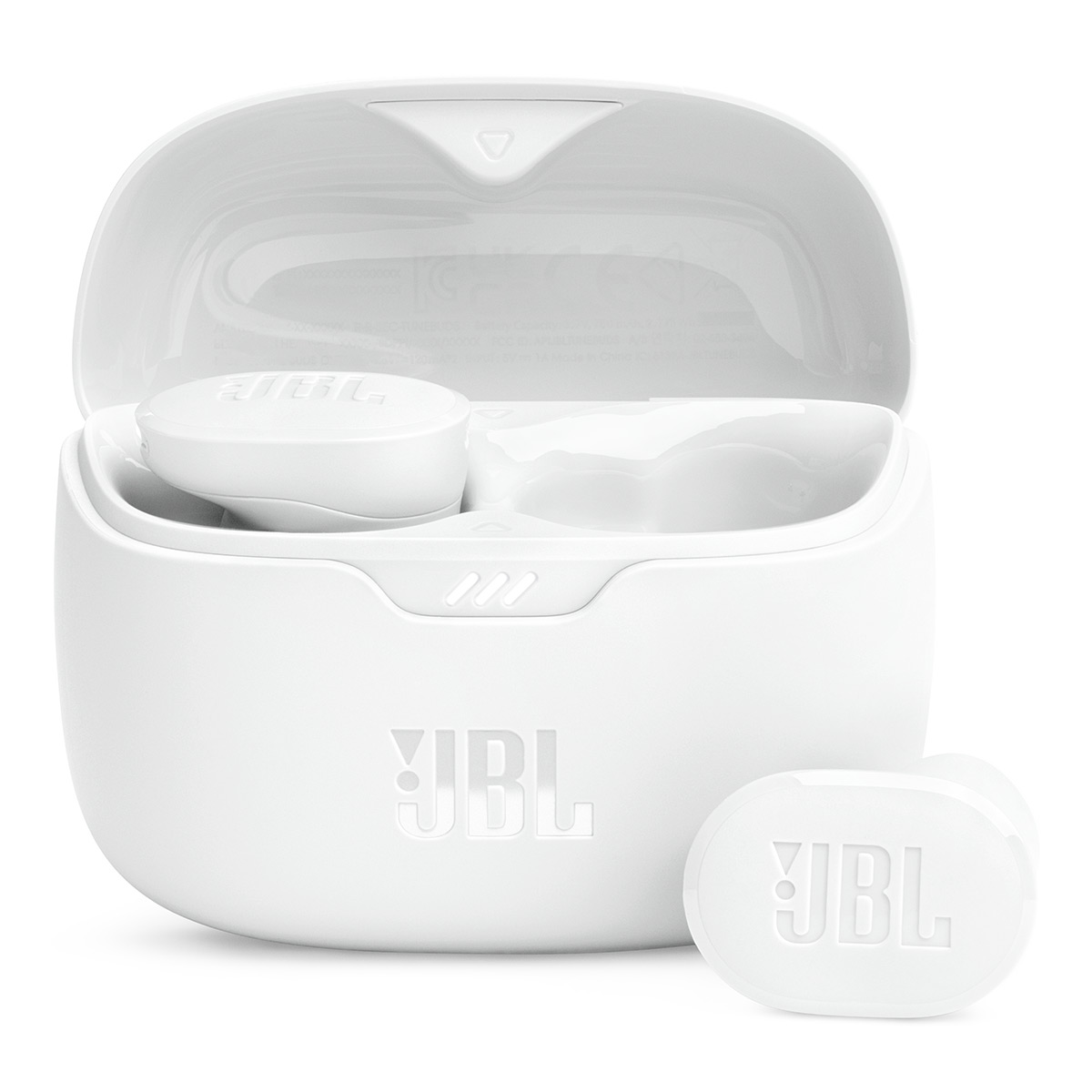 JBL Tune Buds True Wireless Noise Cancelling Earbuds with Bluetooth 5.3, Ambient Aware, and IP54 Water Resistance - White