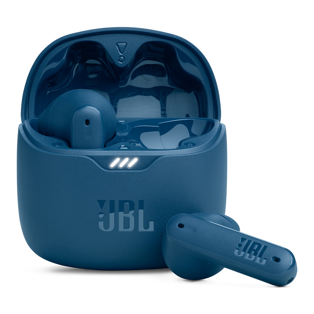 JBL Tune Flex True Wireless Noise Cancelling Earbuds with Bluetooth 5.2, Ambient Aware, and IPX5 Water Resistance - Blue