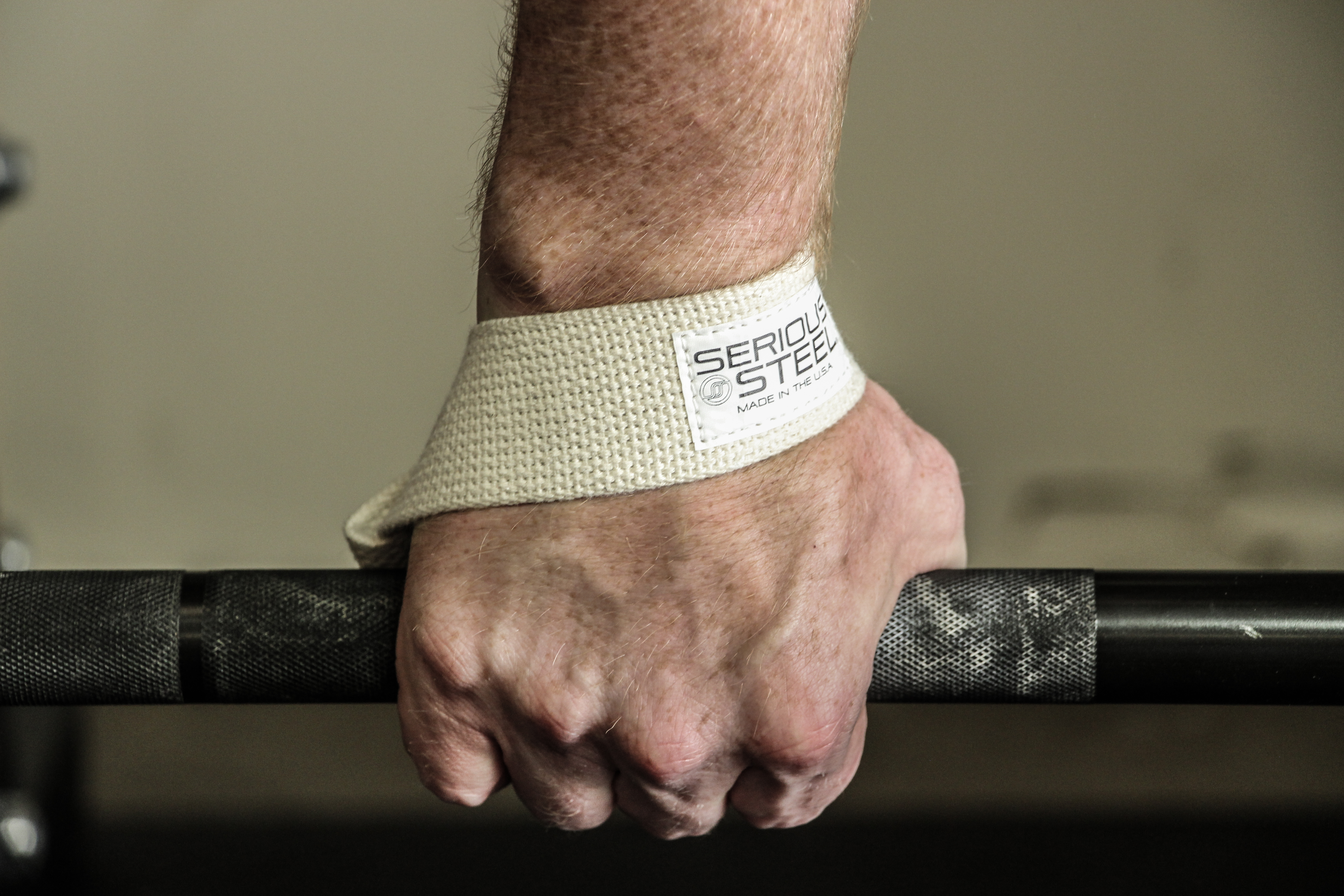 Serious Steel Fitness Adjustable Weightlifting Wrist Straps Made in