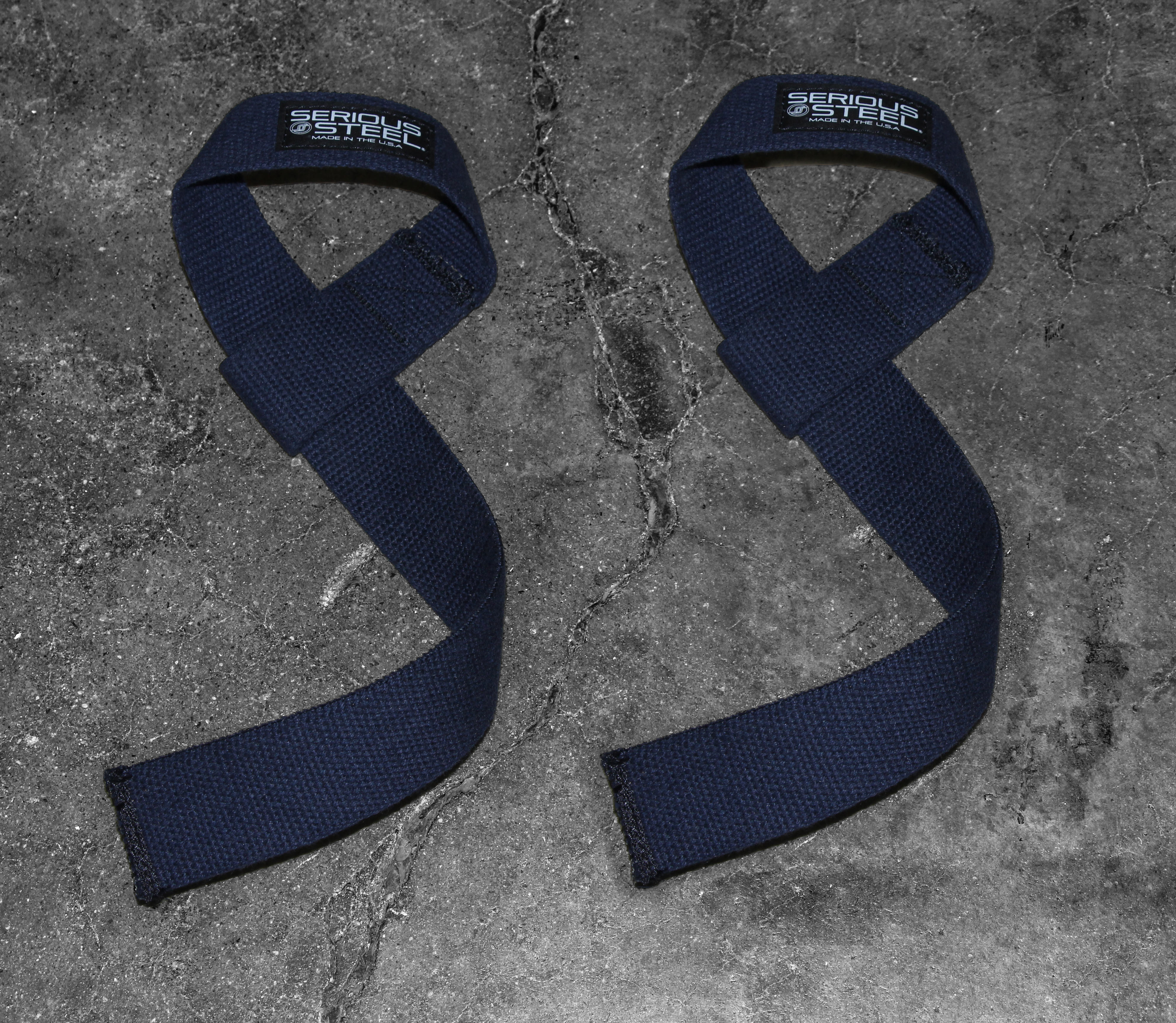 Serious Steel Fitness Adjustable Weightlifting Wrist Straps Made in