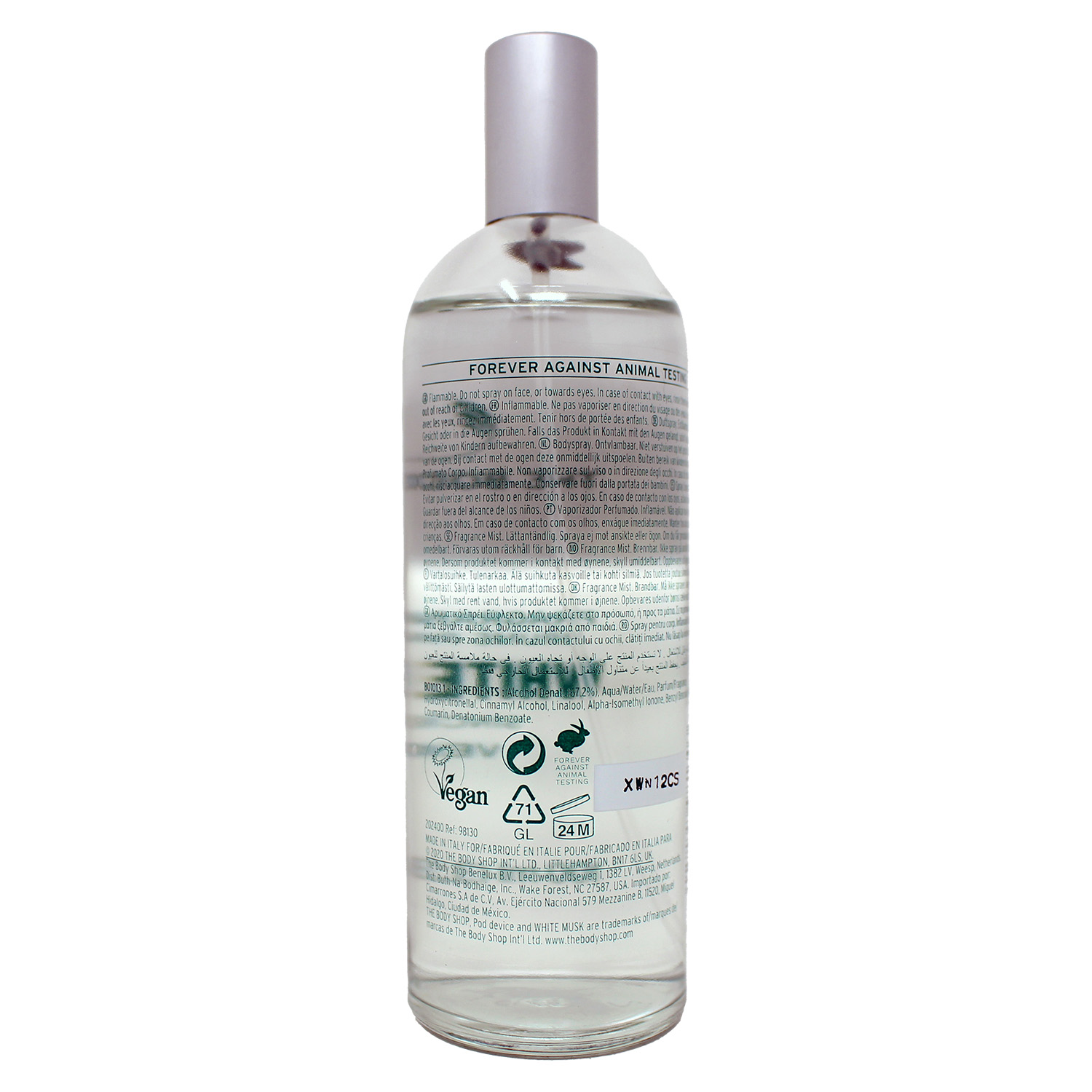 The Body Shop White Musk Vegan Fragrance Mist (100ml)