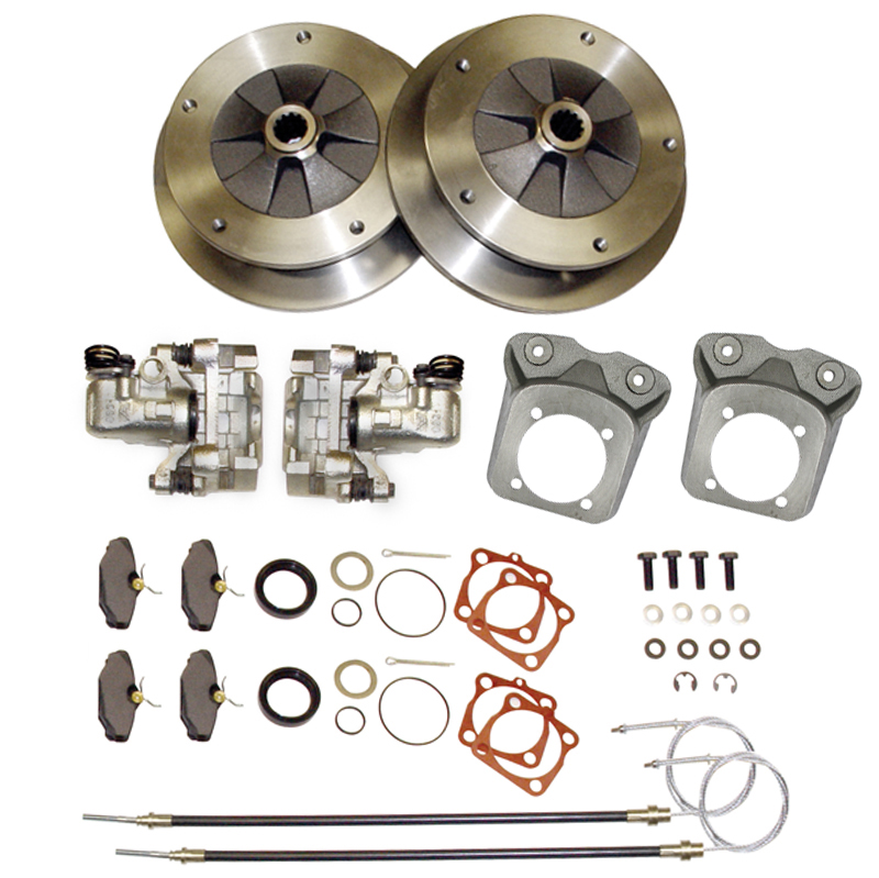 thumbnail image 2 of EMPI 22-2929 Rear Disc Brake Kit For VW Bug 1968-1979 - 5-Lug VW Pattern, New 2 of 2