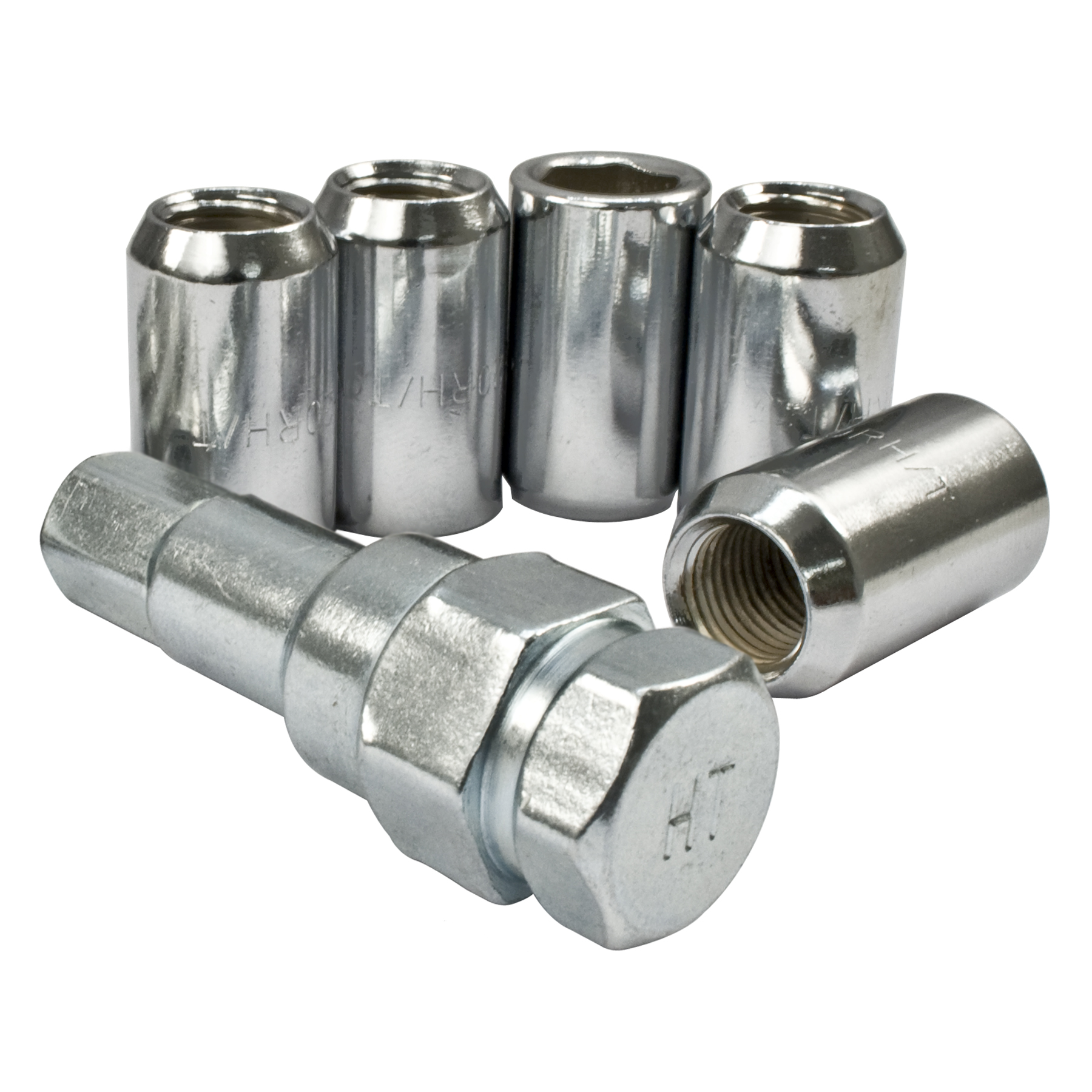 Empi 9548 Chrome Tuner Lug Nuts 60 Degree Taper 1/2"20 ThreadSet Of 5