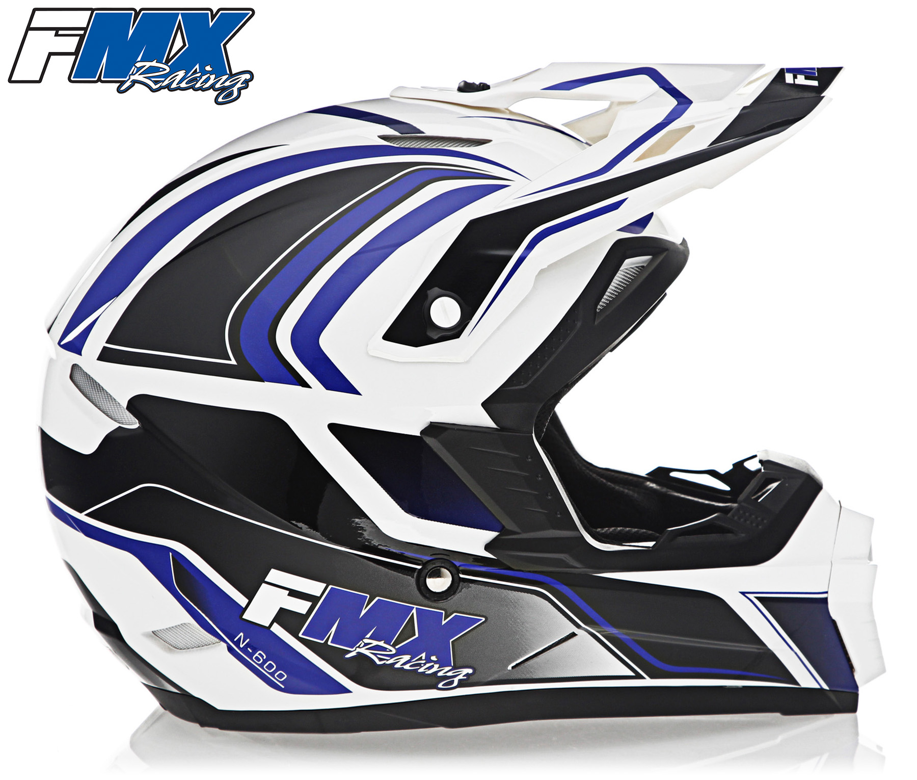 FMX Motocross Dirt Bike Off-Road ATV DOT Helmet - Picture 23 of 58