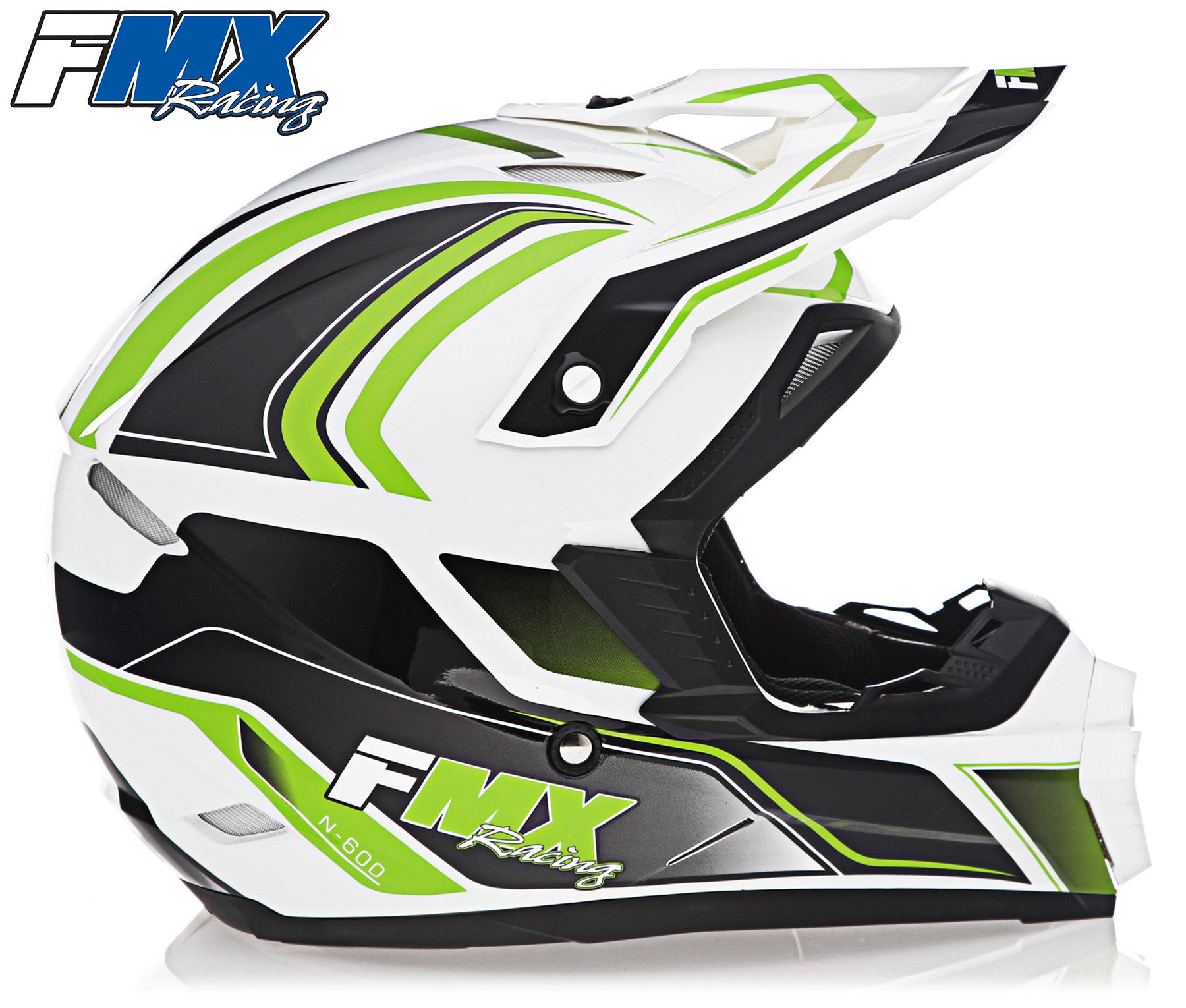 FMX Motocross Dirt Bike Off-Road ATV DOT Helmet - Picture 30 of 58