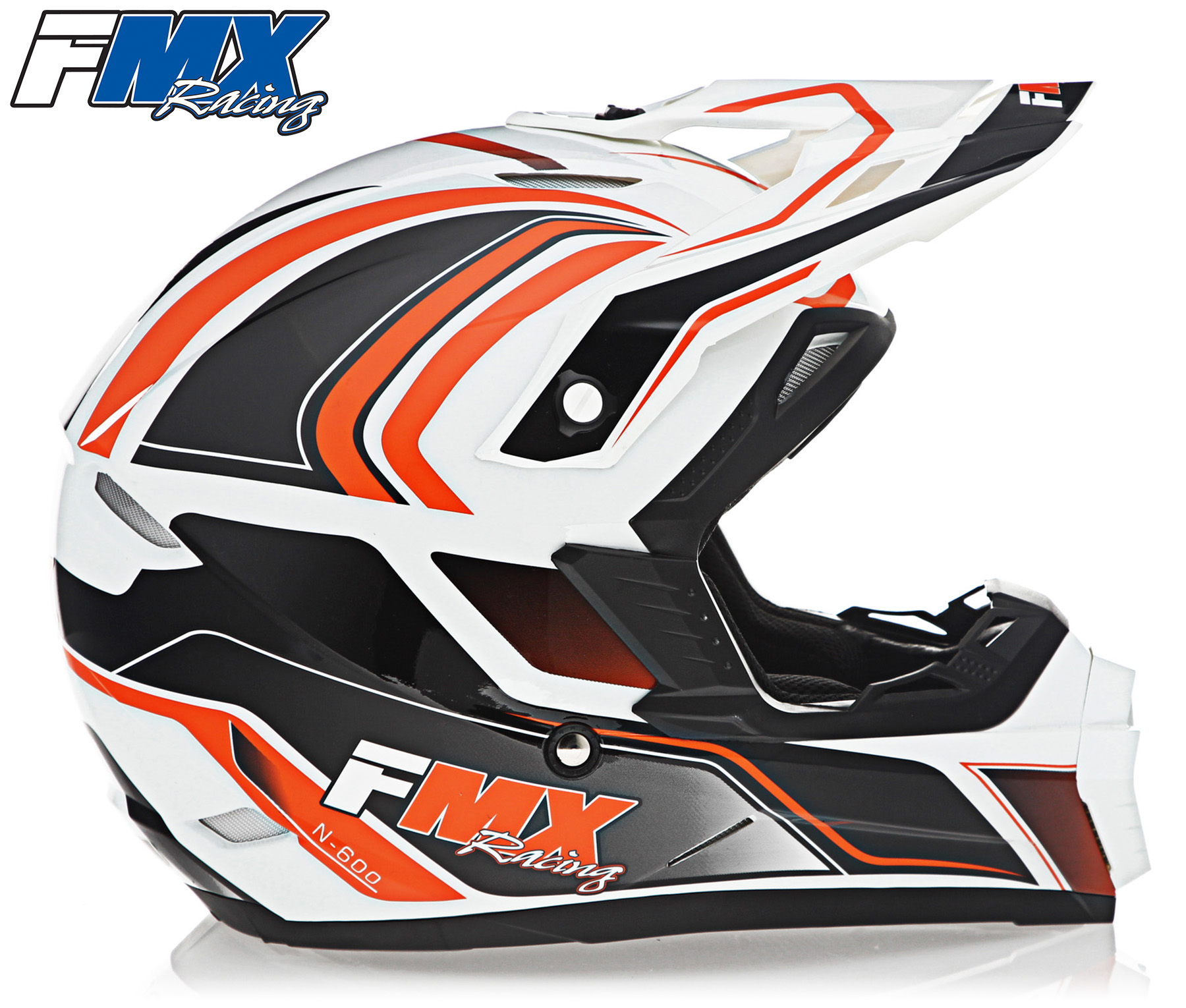 FMX Motocross Dirt Bike Off-Road ATV DOT Helmet - Picture 37 of 58