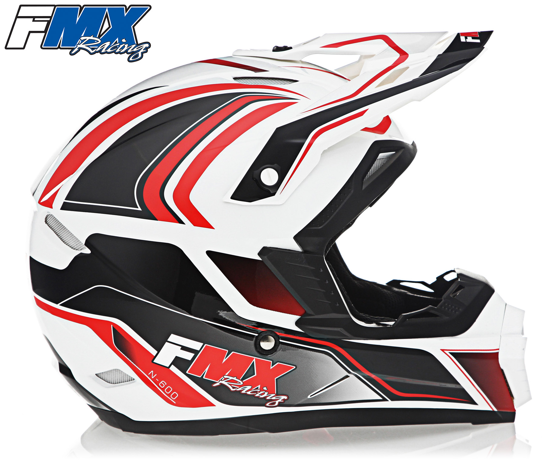 FMX Motocross Dirt Bike Off-Road ATV DOT Helmet - Picture 51 of 58