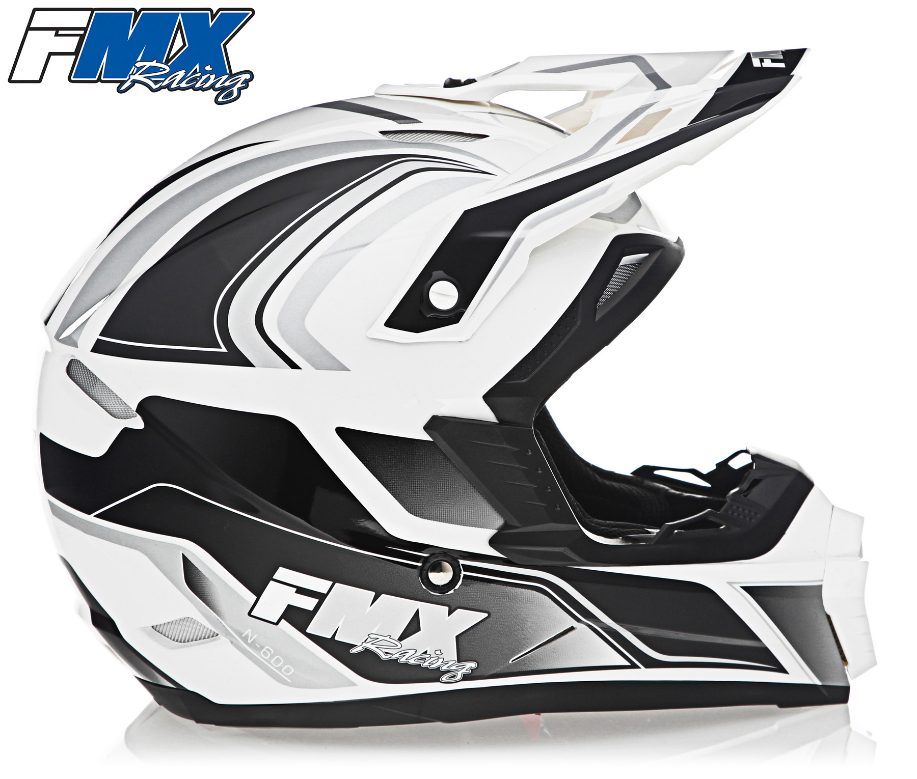 FMX Motocross Dirt Bike Off-Road ATV DOT Helmet - Picture 58 of 58