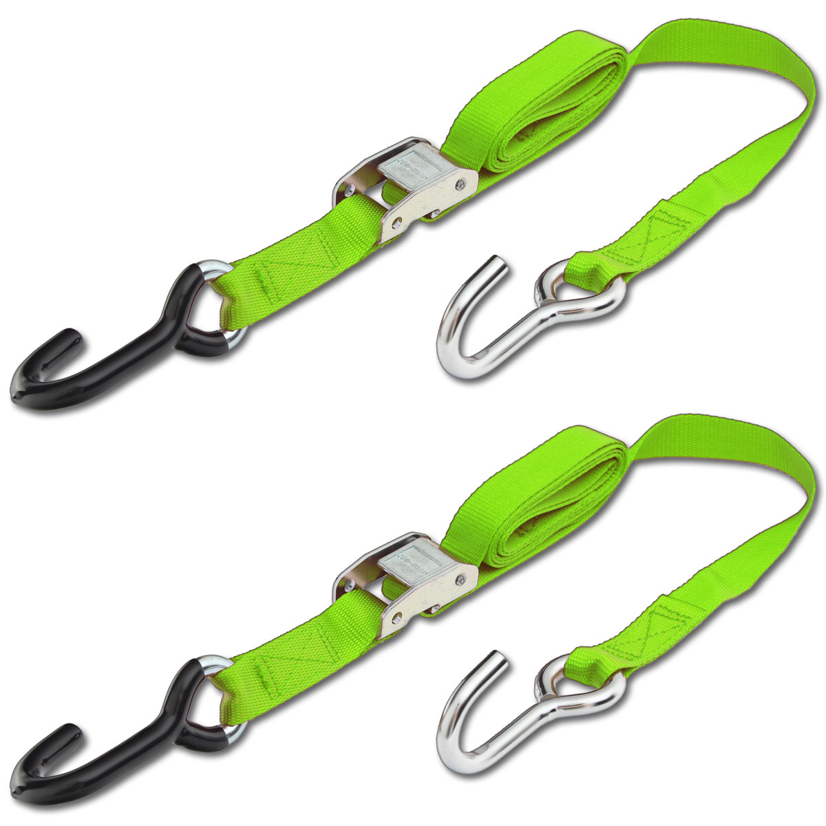 Progrip Powersports Motorcycle Tie Down Straps Lab Tested (2 Pack) - Picture 8 of 13