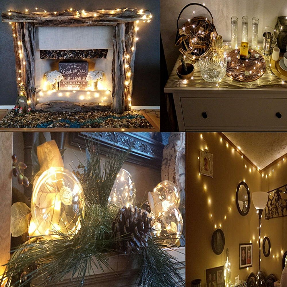 2 Set of 30 LEDs Super Bright Starry Fairy String Light Battery Operated UK eBay