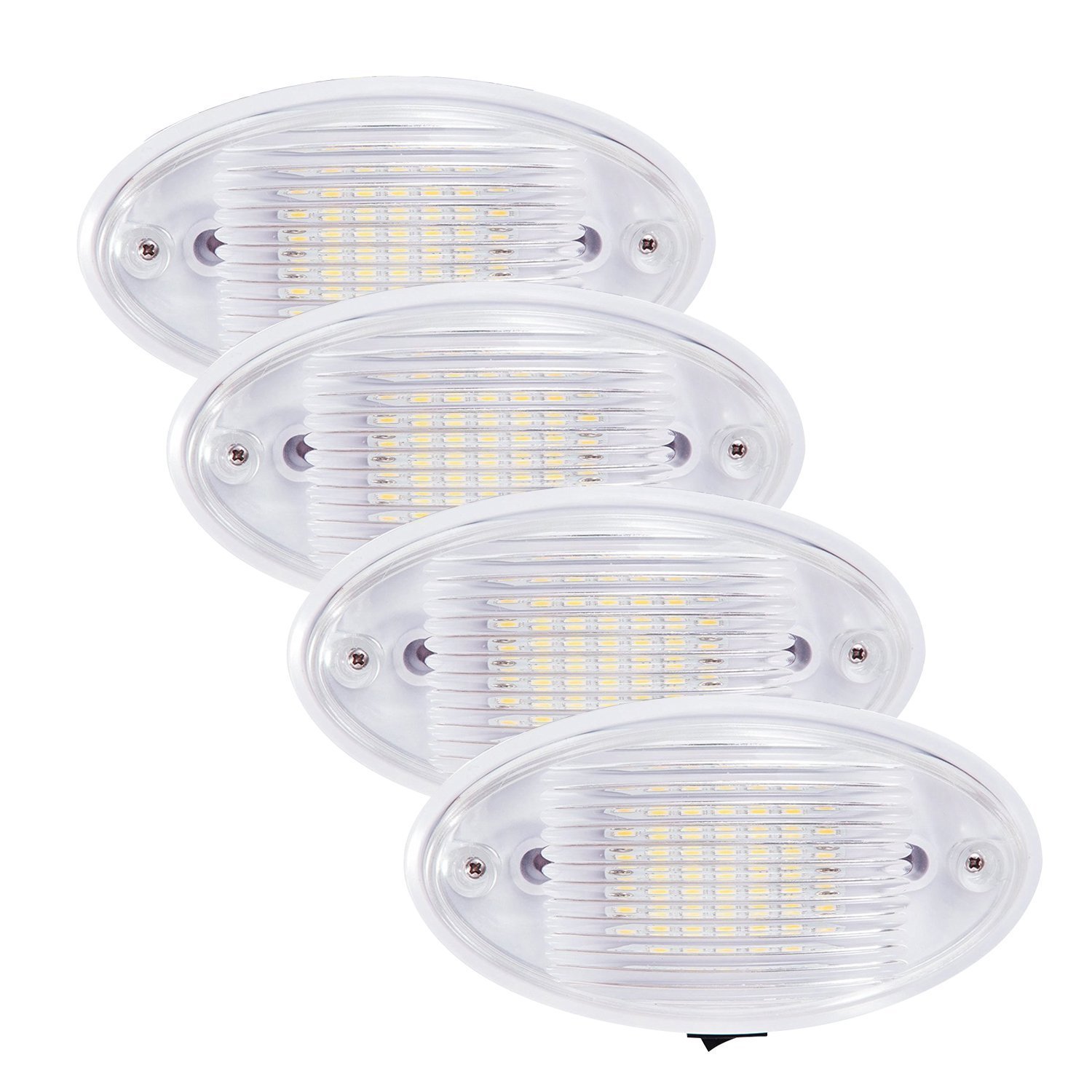 4x Led Ceiling Porch Light Fixture 12v Rv Interior Exterior Lighting 4x Led Ceiling Porch Light Fixture 12v Rv Interior Exterior Lighting For Trailer