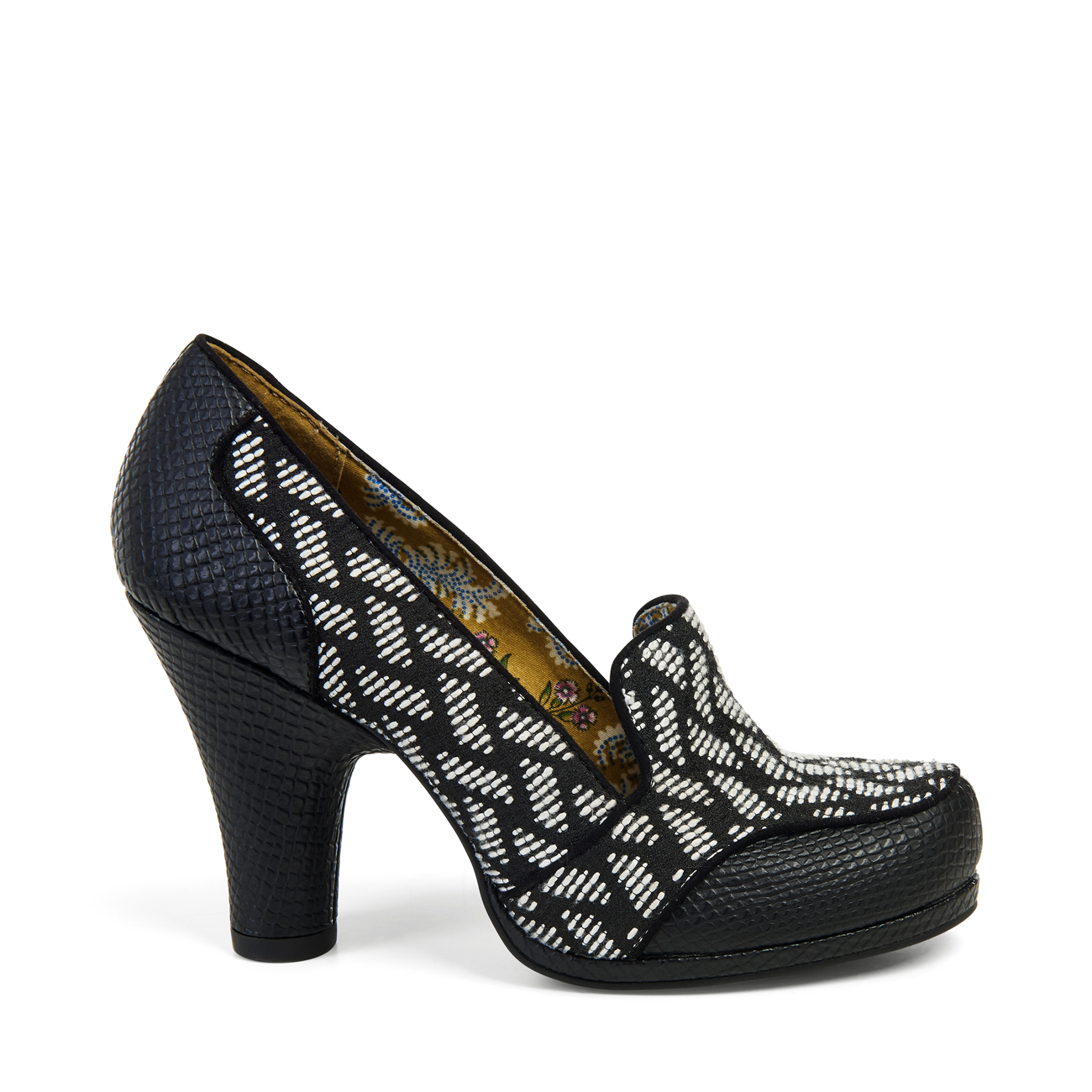 Ruby Shoo Kaylee Tweed Corte Pompe Tweed Kaylee Marrone/Nero UK3-9 36-42 f5624e Ruby Shoo Kaylee Tweed Corte Pompe Tweed Kaylee Marrone/Nero UK3-9 36-42 f5624e