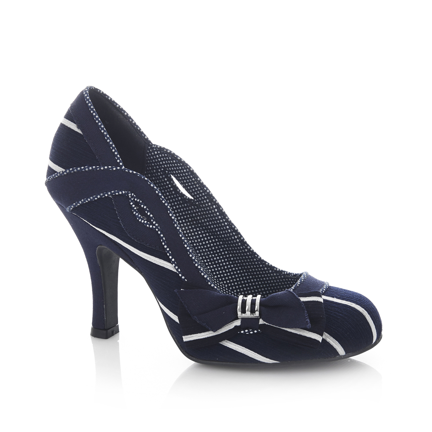 Ruby Shoo MIRANDA A A A RIGHE TACCO ALTO FIOCCO TG NERO BLU OCRA 585685 Ruby Shoo MIRANDA A A A RIGHE TACCO ALTO FIOCCO TG NERO BLU OCRA 585685