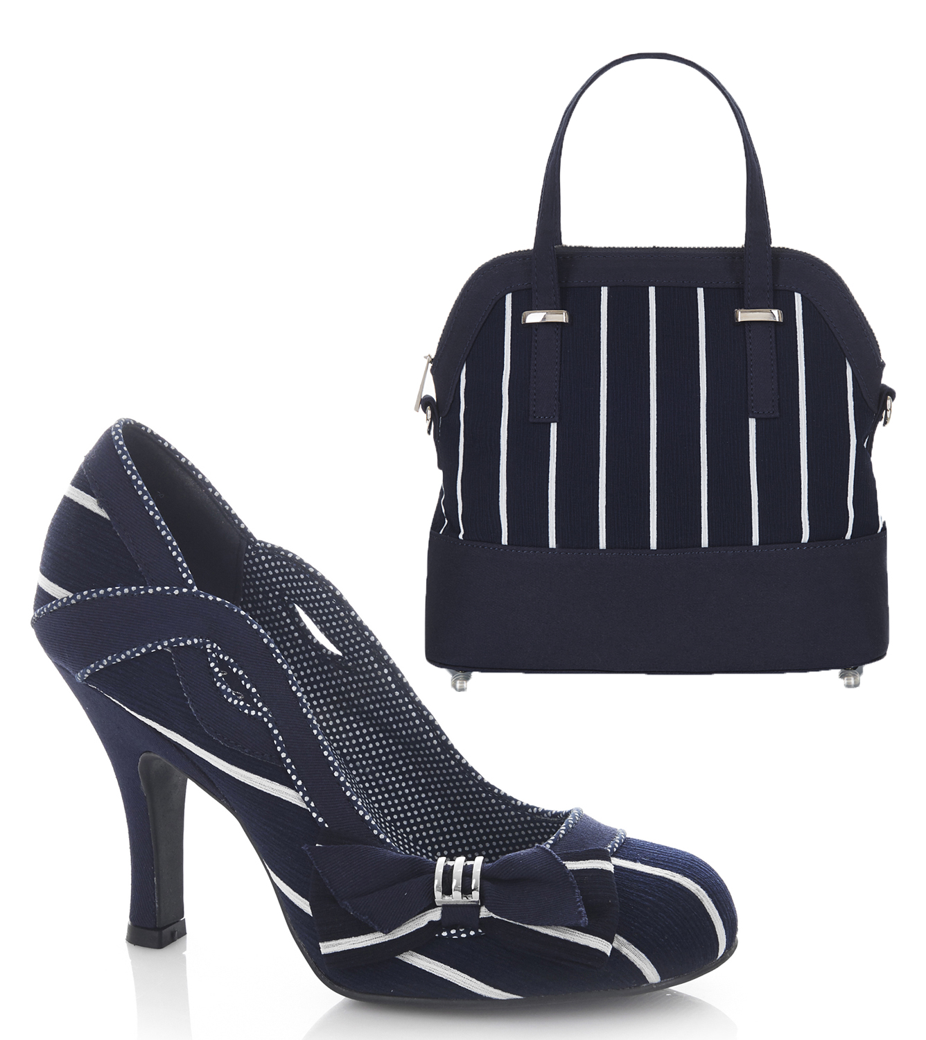 Ruby Shoo NEW Miranda Black stripe high heel women/'s court shoes sizes 3-9