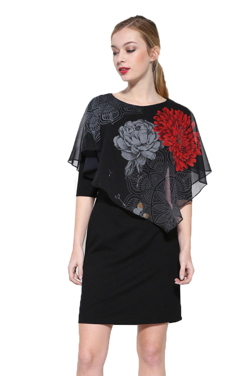 Desigual Claudina Long Sleeved Wild Flower Arm Top XS-XXL UK 8-18 RRP£64