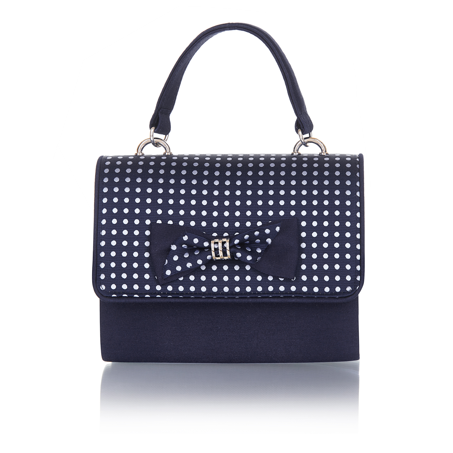 Ruby Shoo Cordelia Low Heel Court Shoes & Matching Mali Bag UK 3-9 Fuchsia Navy | eBay