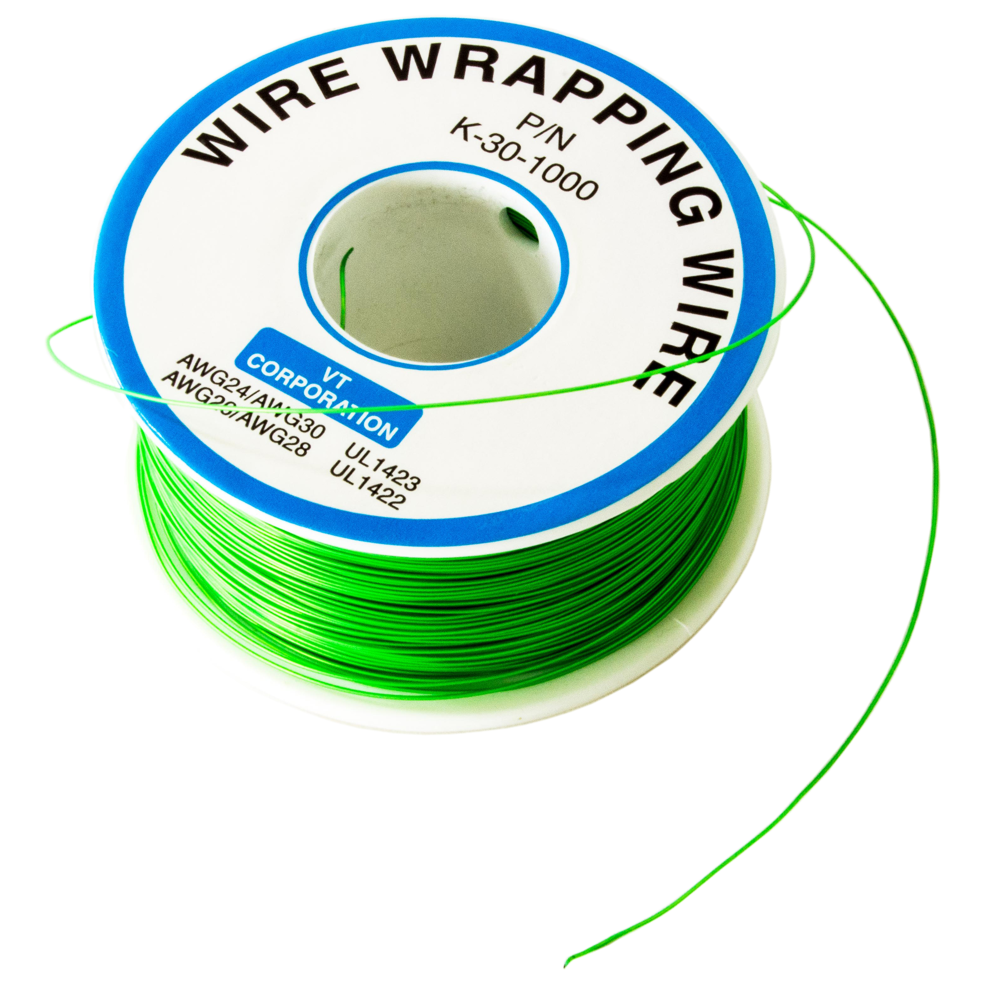 Wire Wrap Solid Kynar Wire 30 Gauge (Green, 1000 feet) 736902395837 eBay