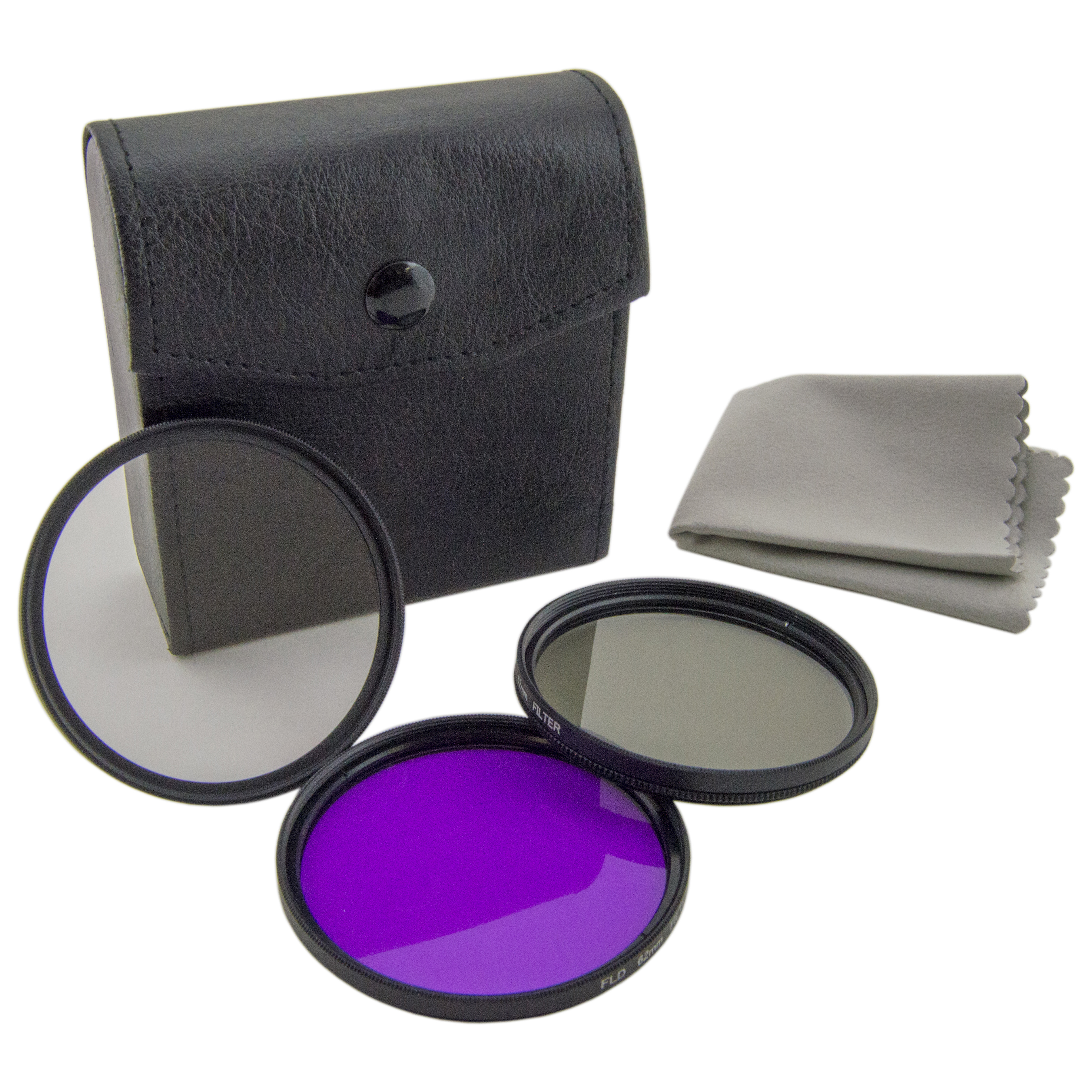UV, Fluorescent, Polarizer Filter Set for Specific 62mm Tamron Camera