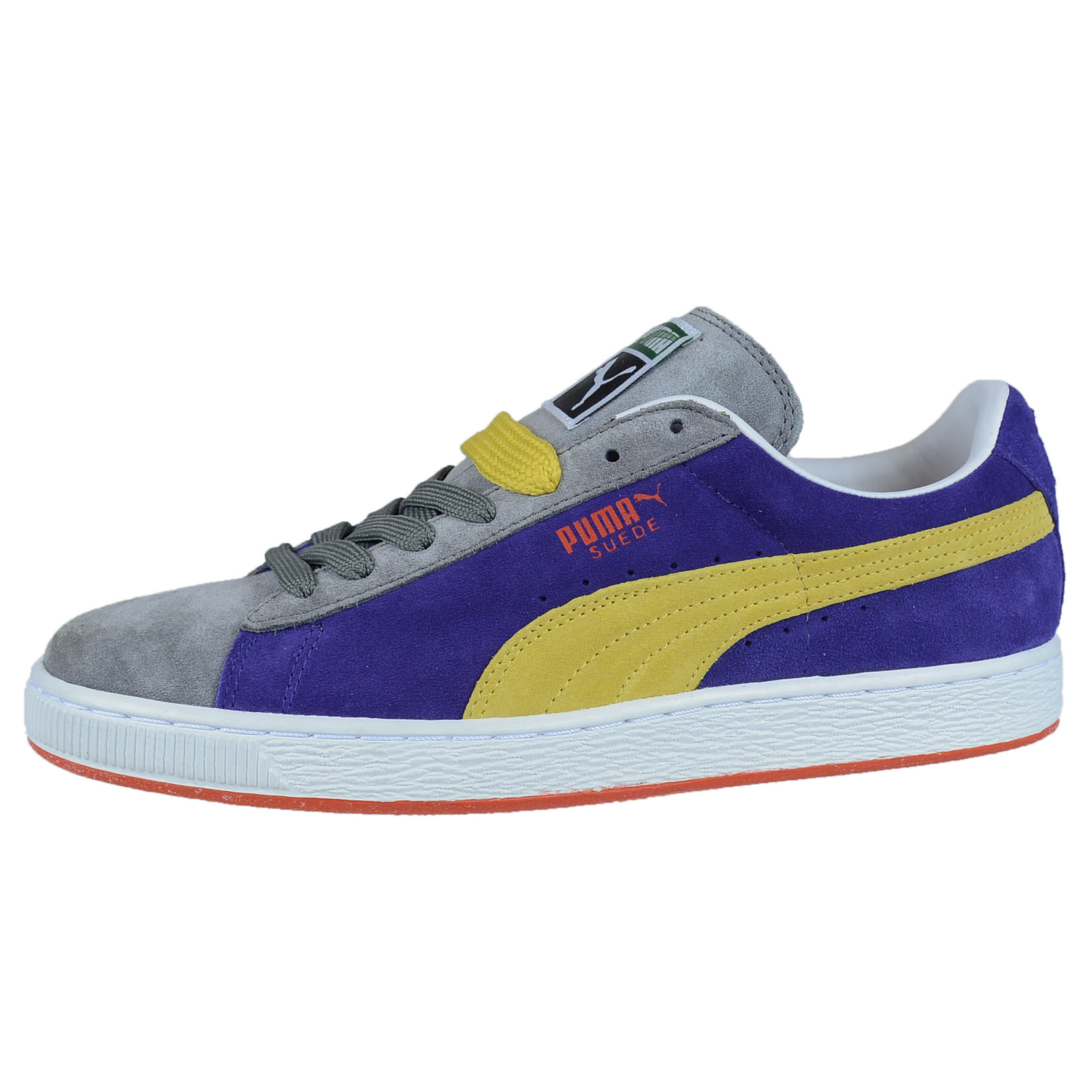 puma suede classic yellow black