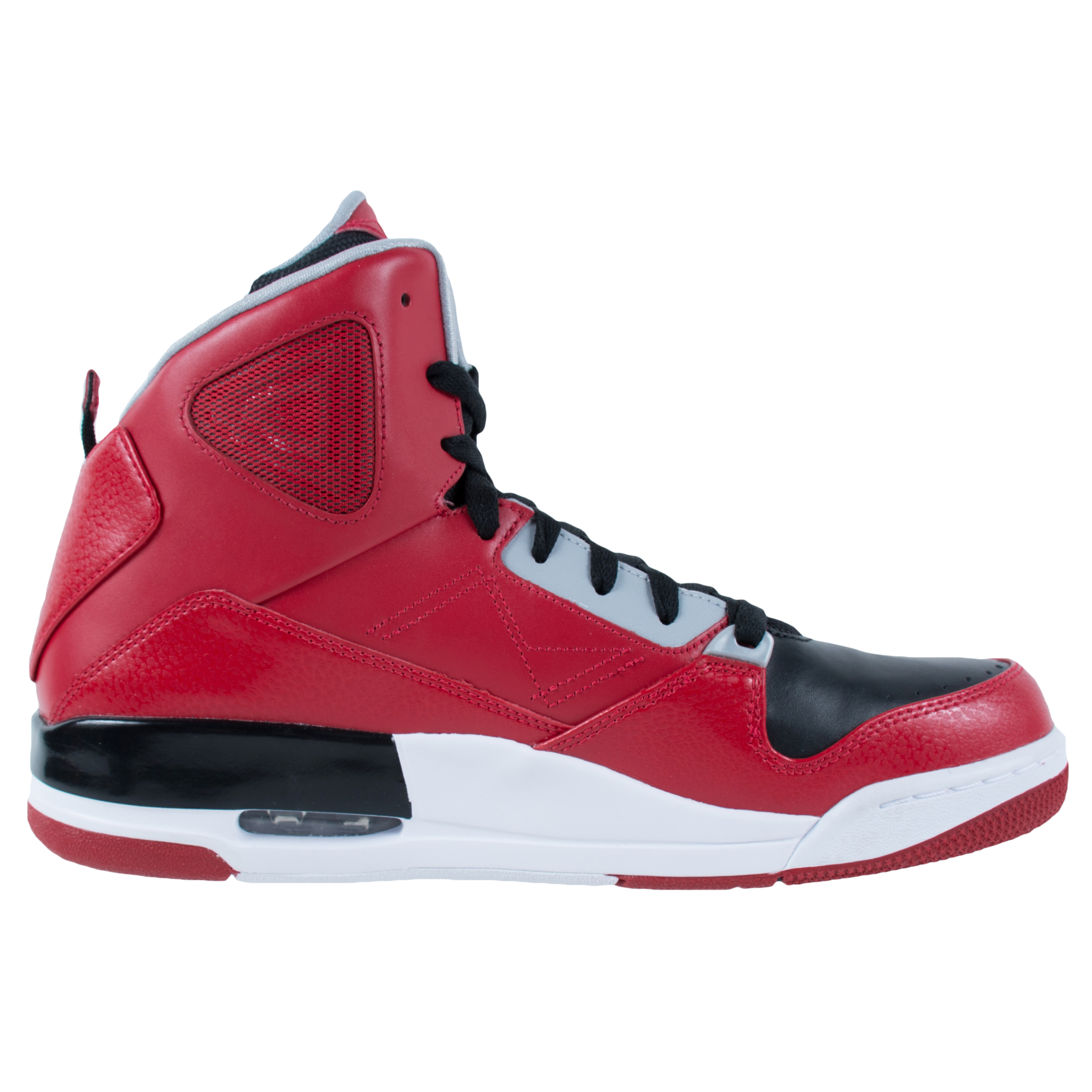 NIKE AIR JORDAN SC-3 BASKETBALL SHOES BLACK BLACK GYM RED WOLF GREY ...