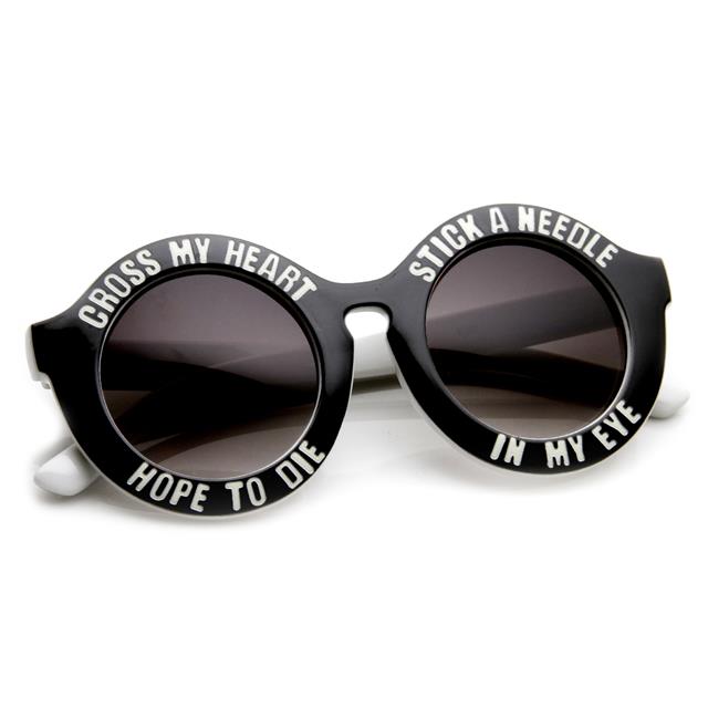 heart eye sunglasses