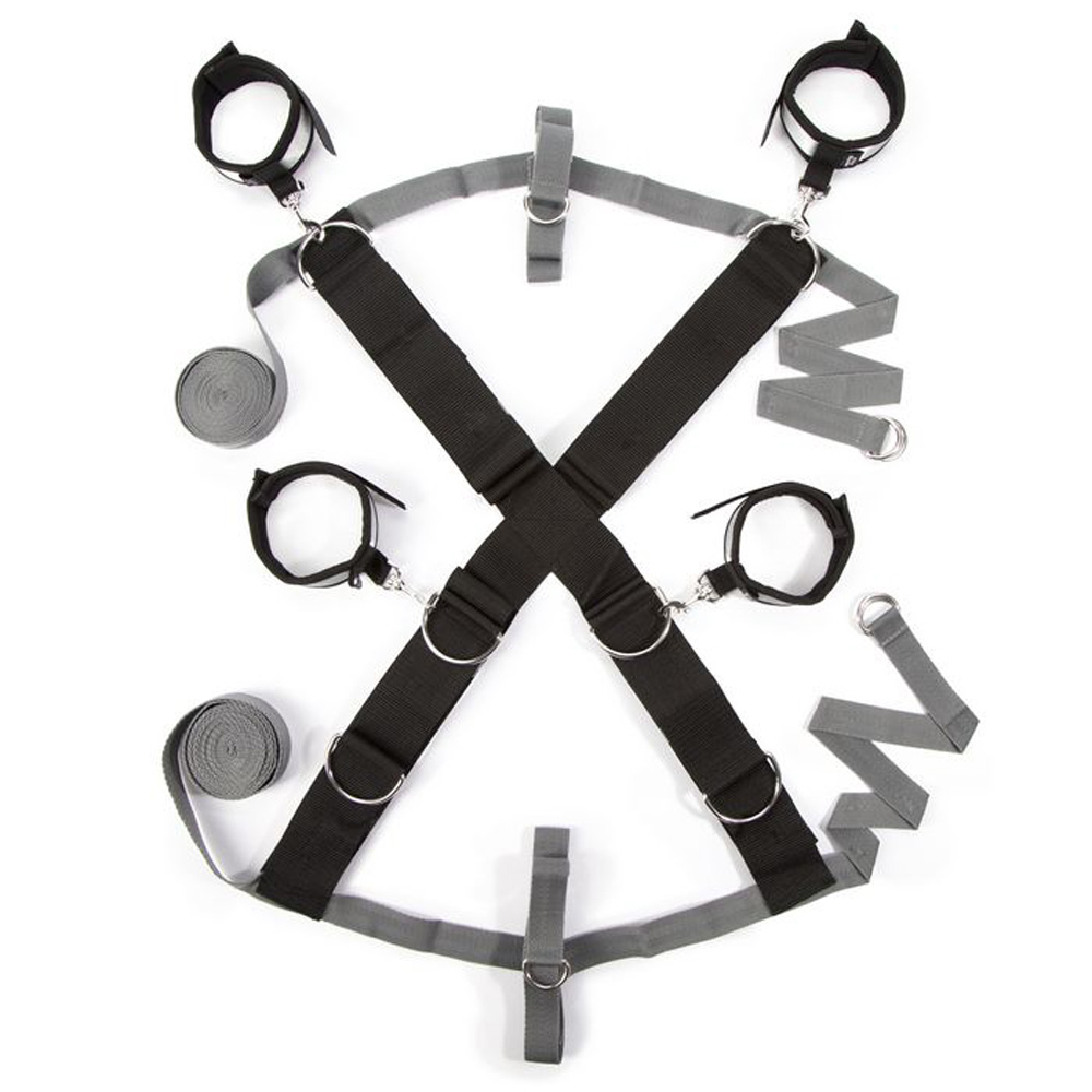 Fifty Shades Keep Still Over Bed Cross