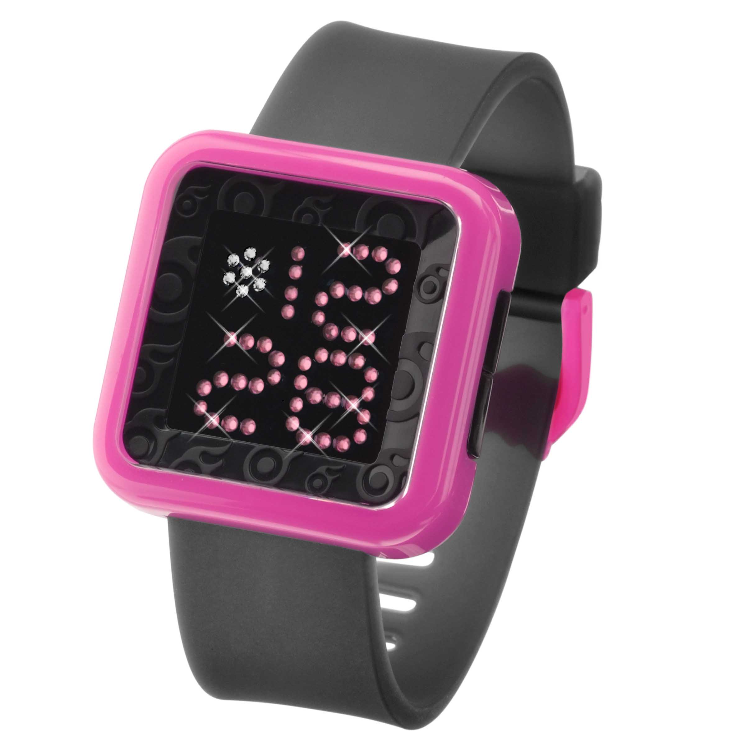 crystal digital watch