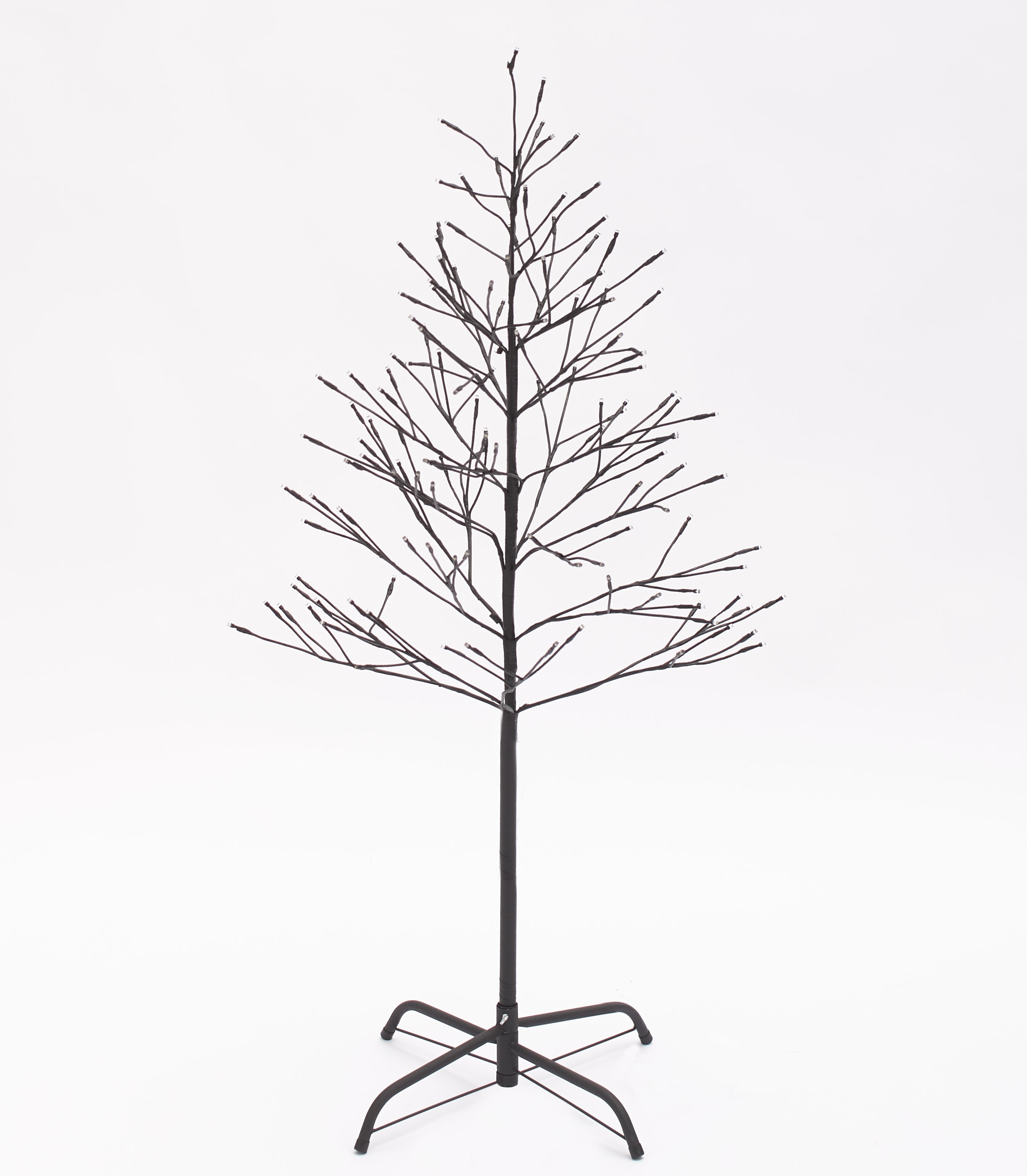 4 Foot Tall Outdoor Lighted Christmas Twig Tree with Timer Unit eBay