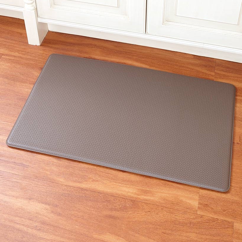 45x20in Vinyl Foam Non Slip Rag Anti Fatigue Cushioned Solid Kitchen Floor Mat