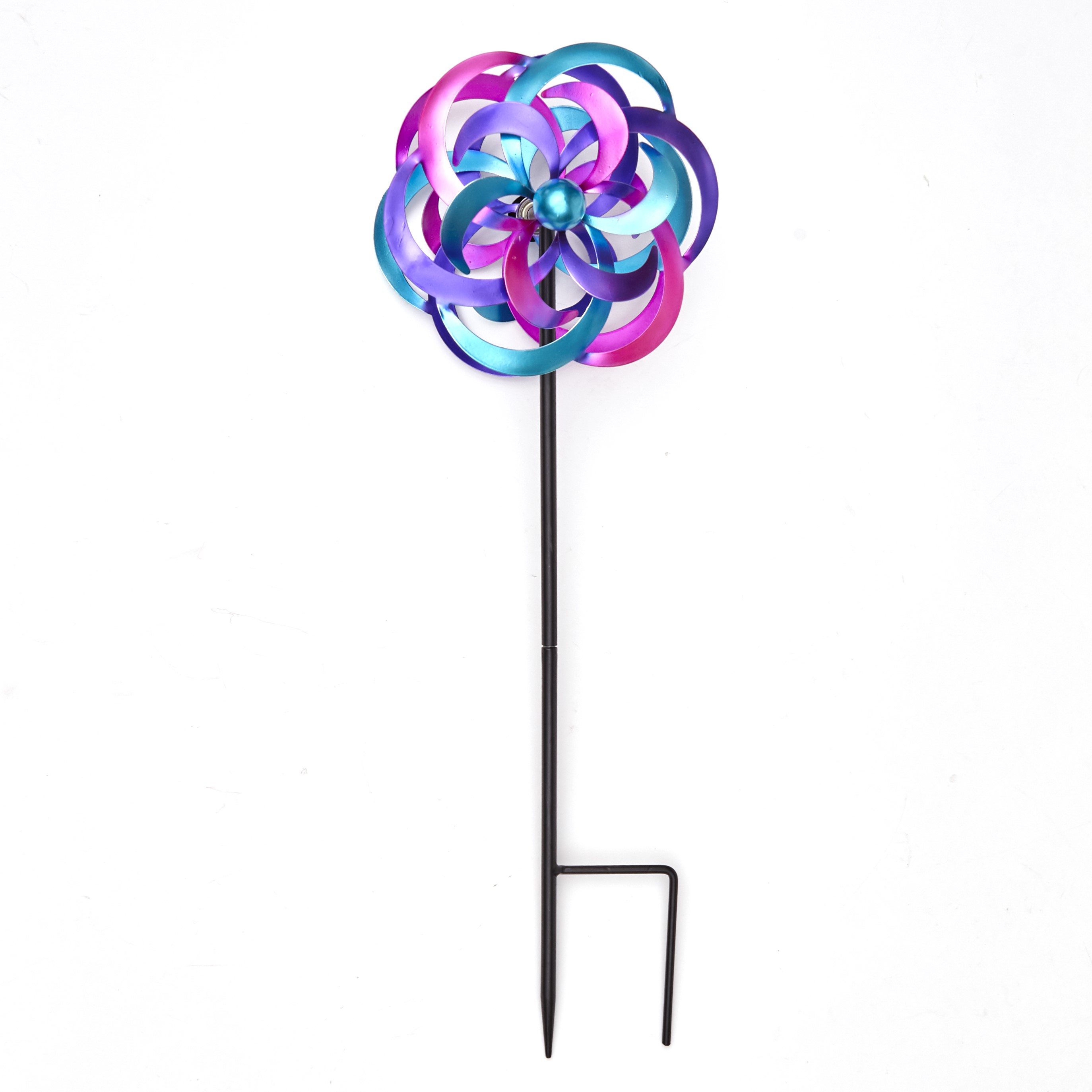 Garden Wind Spinner Pinwheel Stakes - Set of 3 | eBay
