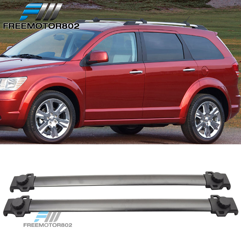 Fit For 09-17 Dodge Journey OE Style Black Roof Rack Cross Bar Luggage Carrier