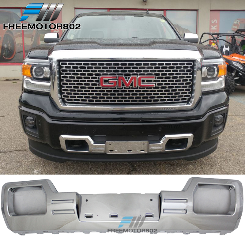 Fits 1415 GMC Sierra 1500 Front Skid Plate Chrome 1Pc eBay