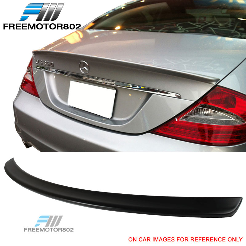05-10 Mercedes Benz CLS-Class W219 4Dr AMG Style Unpainted ABS Trunk Spoiler