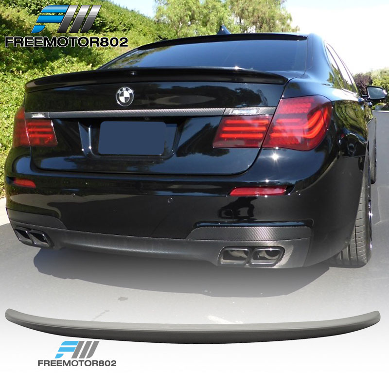 thumbnail image 2 of IKON MOTORSPORTS AC Style Rear Trunk Spoiler For 2009-2015 BMW F01 7-Series – Unpainted ABS 2 of 3