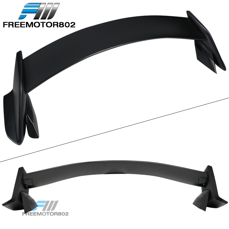 Free-Motor802 Rear Trunk Spoiler For 2017-2021 Honda Civic Hatchback (10th Gen) – Unpainted Black